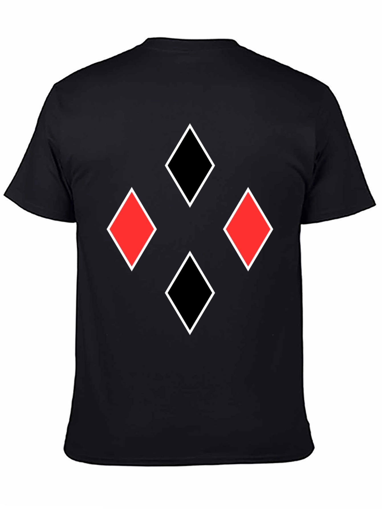 Diamonds Graphic Tee - Black T-Shirt