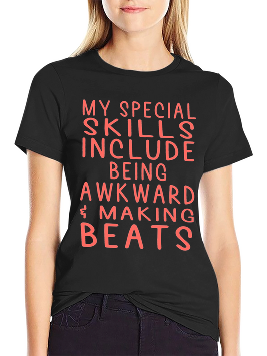 Awkward Beats Graphic Tee - Special Skills T-Shirt
