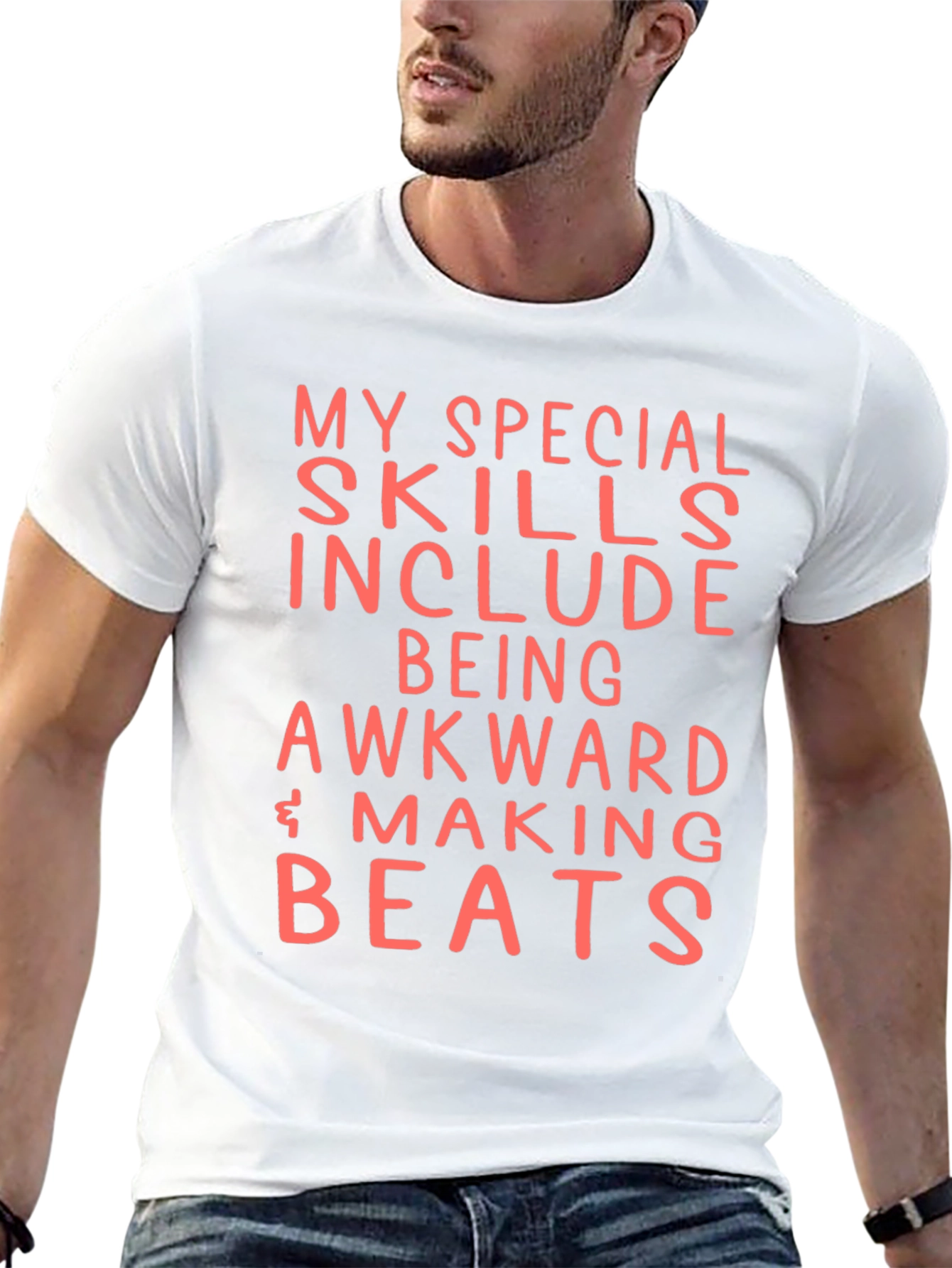Awkward Beats Graphic Tee - Special Skills T-Shirt