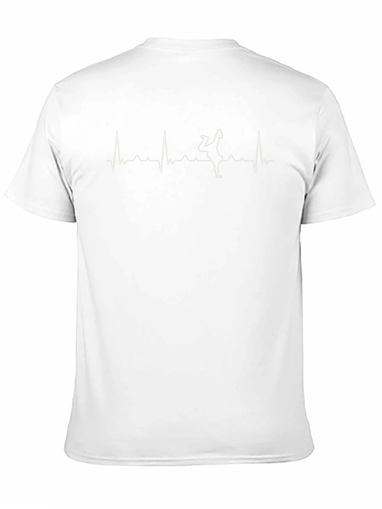 Breakdance Heartbeat Black T-Shirt