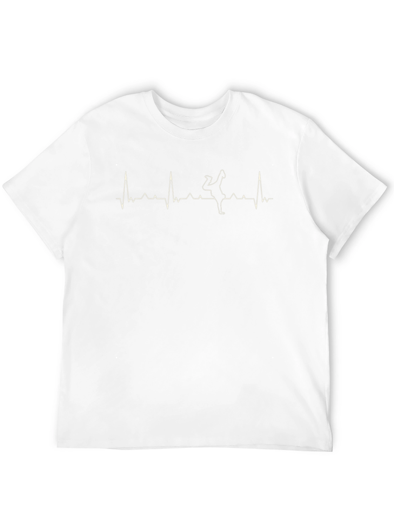 Breakdance Heartbeat Black T-Shirt