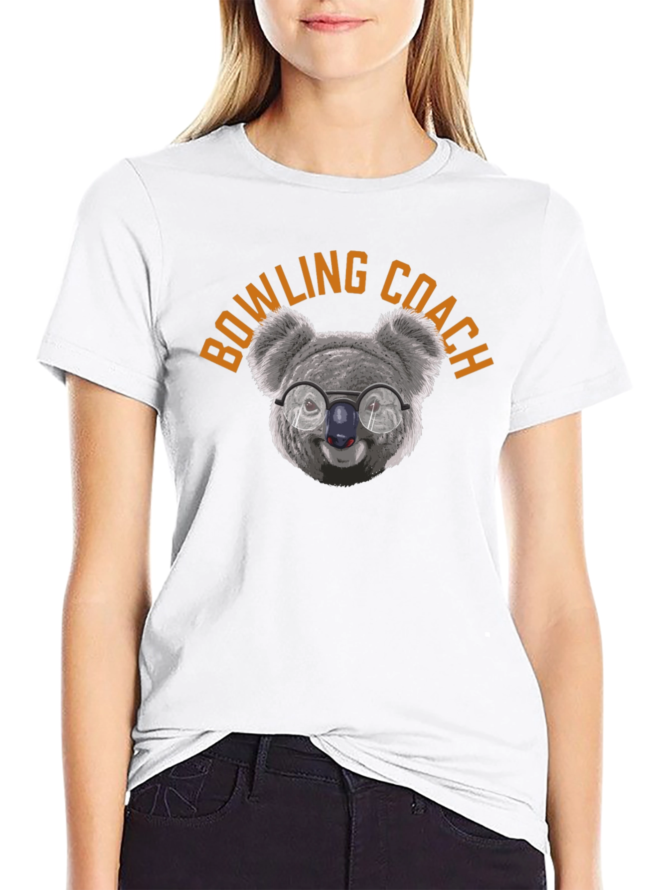 Bowling Coach Koala T-Shirt - Funny Graphic Tee
