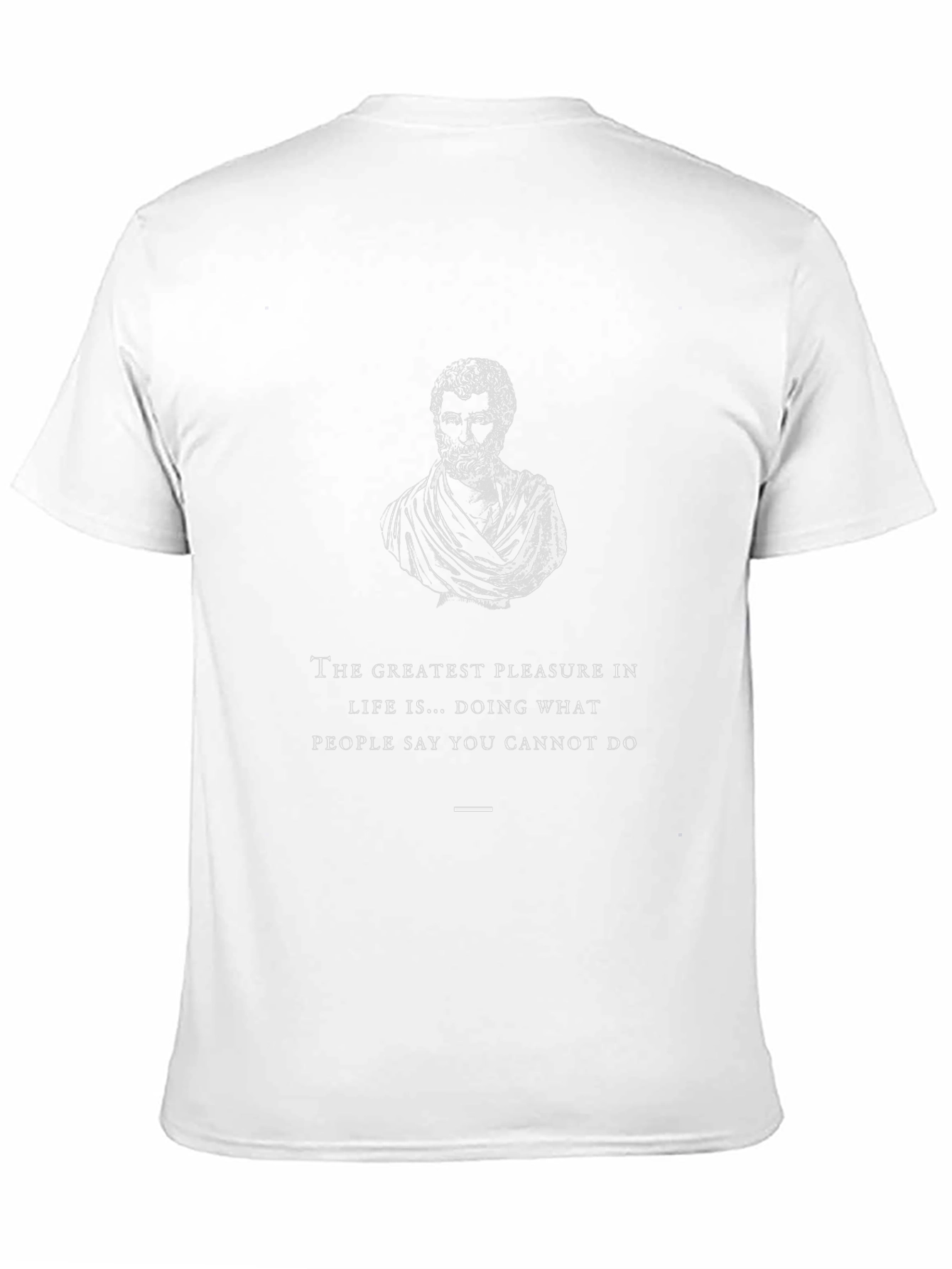 Inspirational Quote T-Shirt - Black
