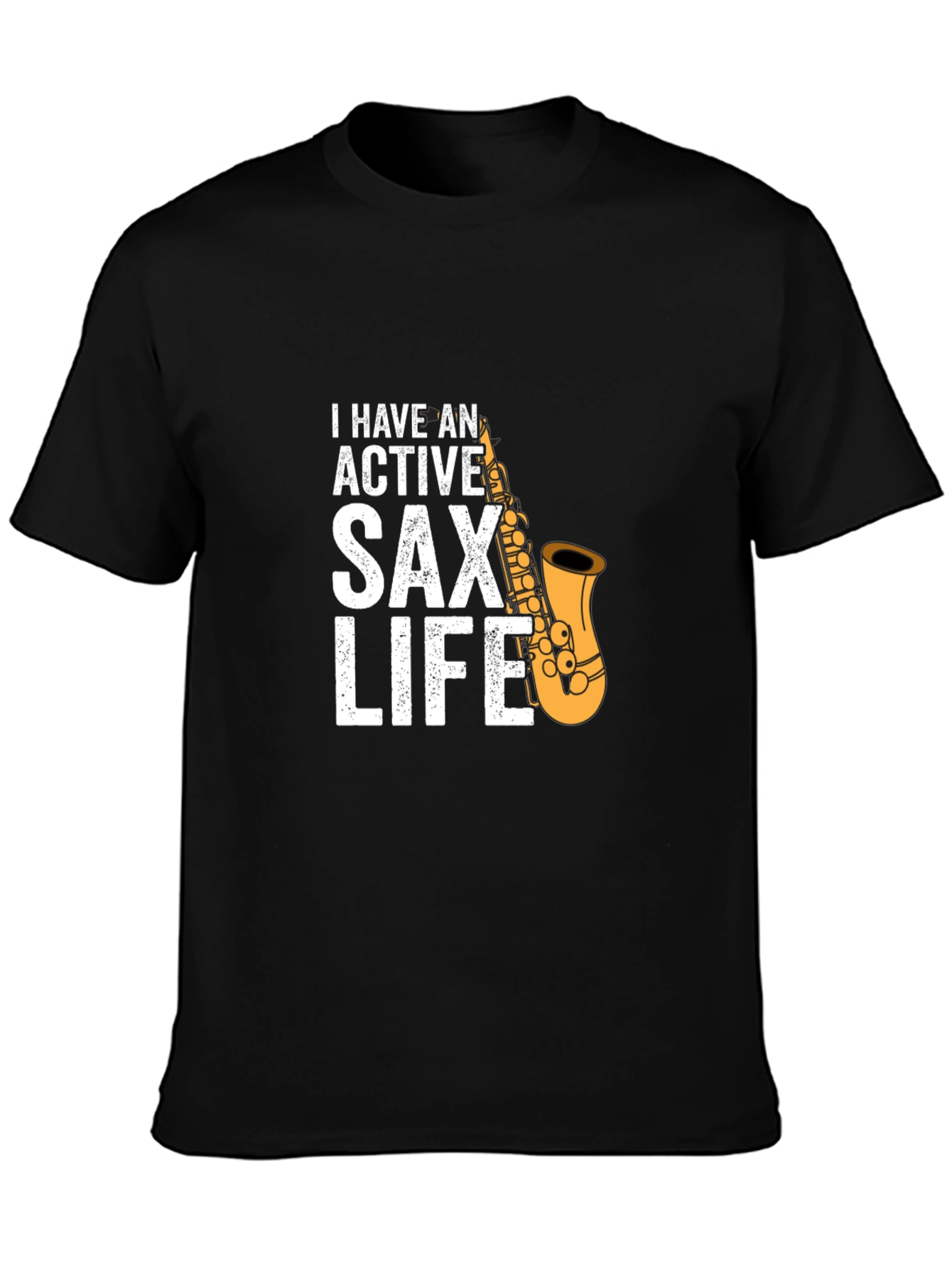 Active Sax Life Black T-Shirt