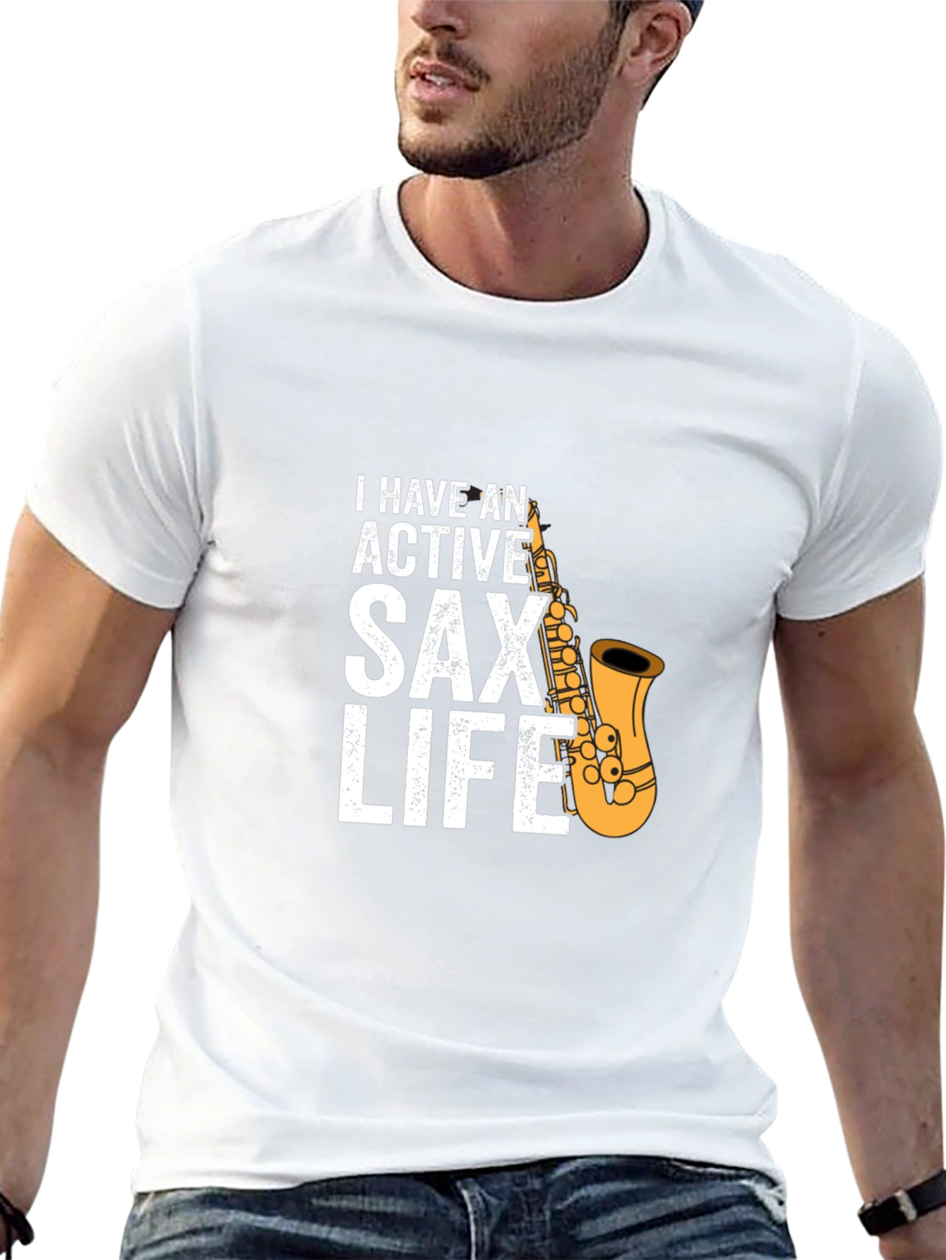 Active Sax Life Black T-Shirt