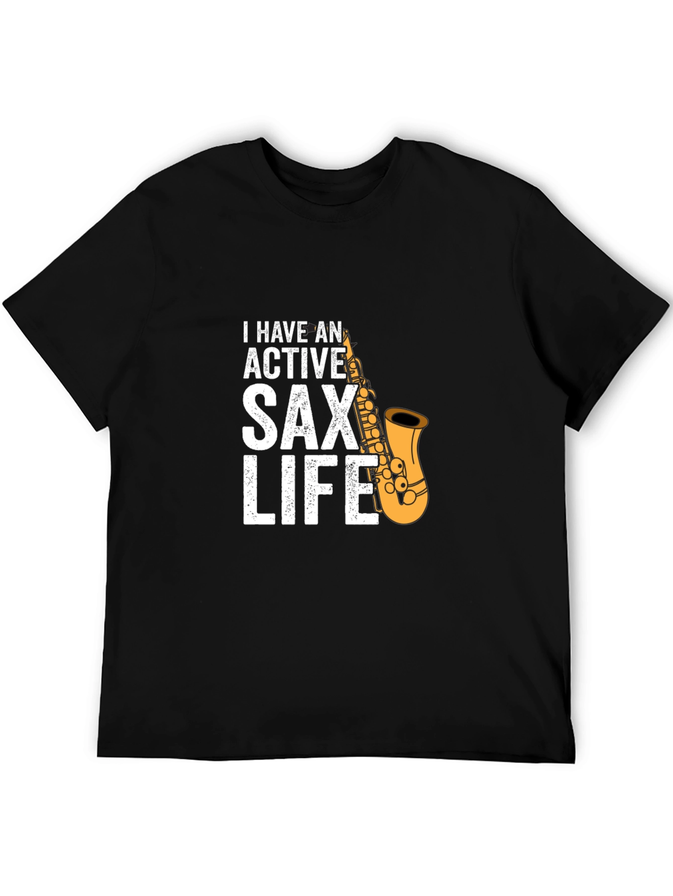 Active Sax Life Black T-Shirt
