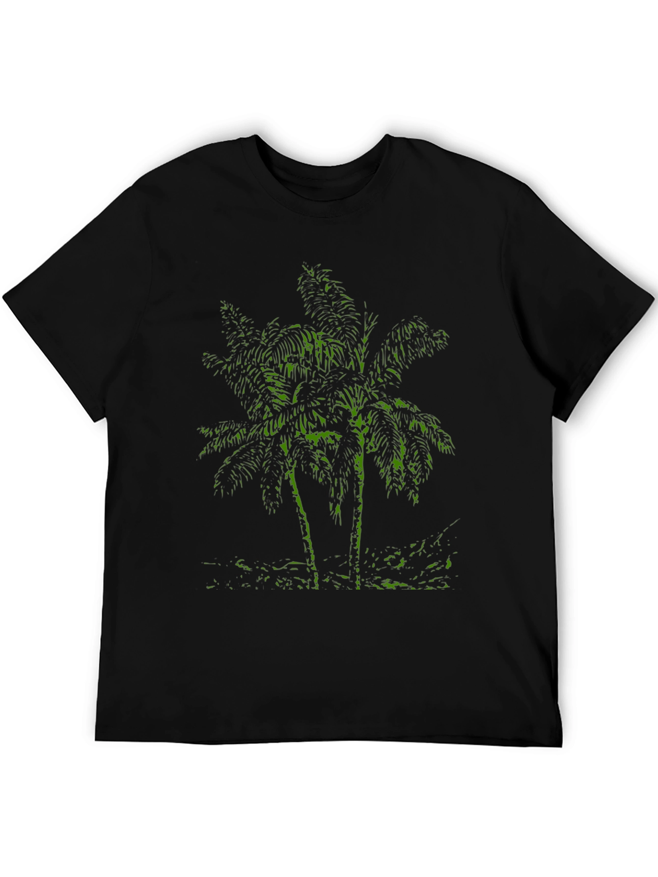 Palm Tree Graphic Tee - Tropical Style