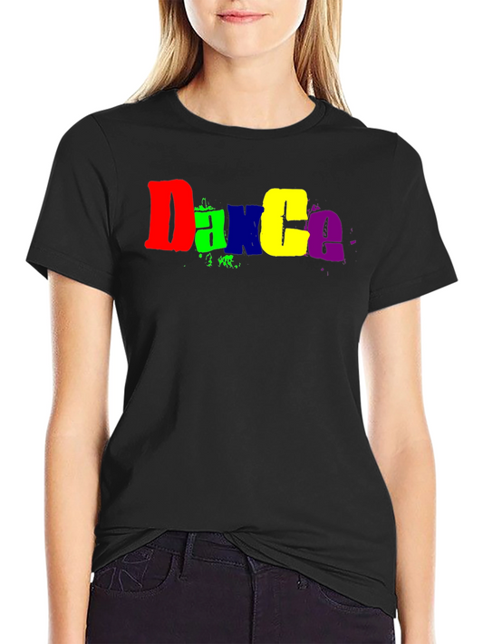 Colorful Dance T-Shirt - Trendy & Comfortable!