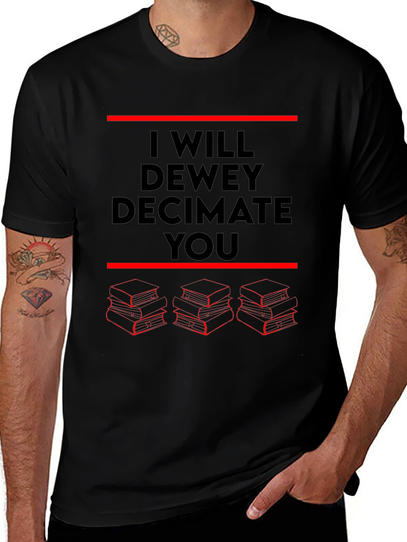 I Will Dewey Decimate You T-Shirt