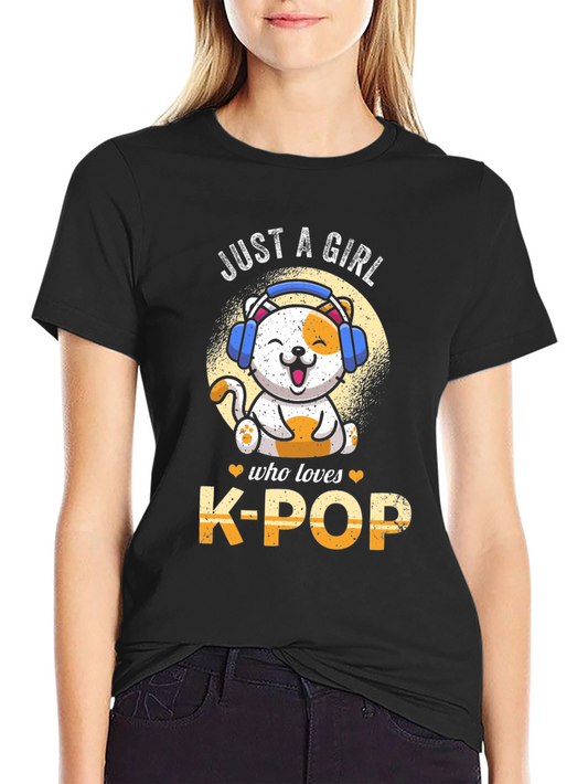 Cute K-POP Girls T-Shirt