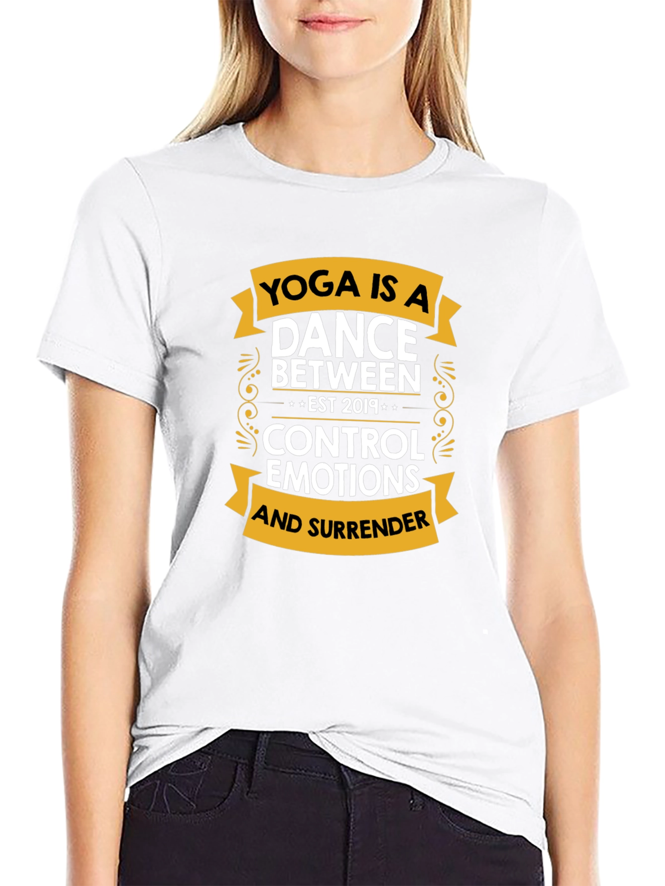 Yoga Dance T-Shirt - Control Emotions & Surrender
