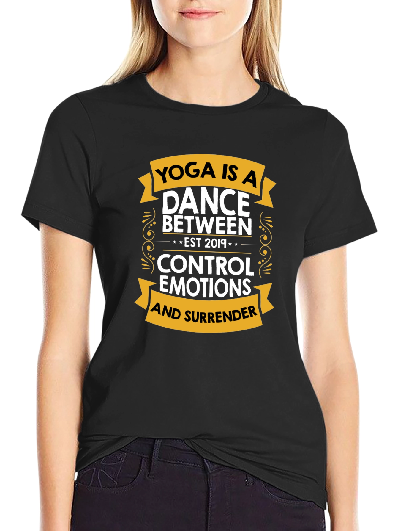 Yoga Dance T-Shirt - Control Emotions & Surrender