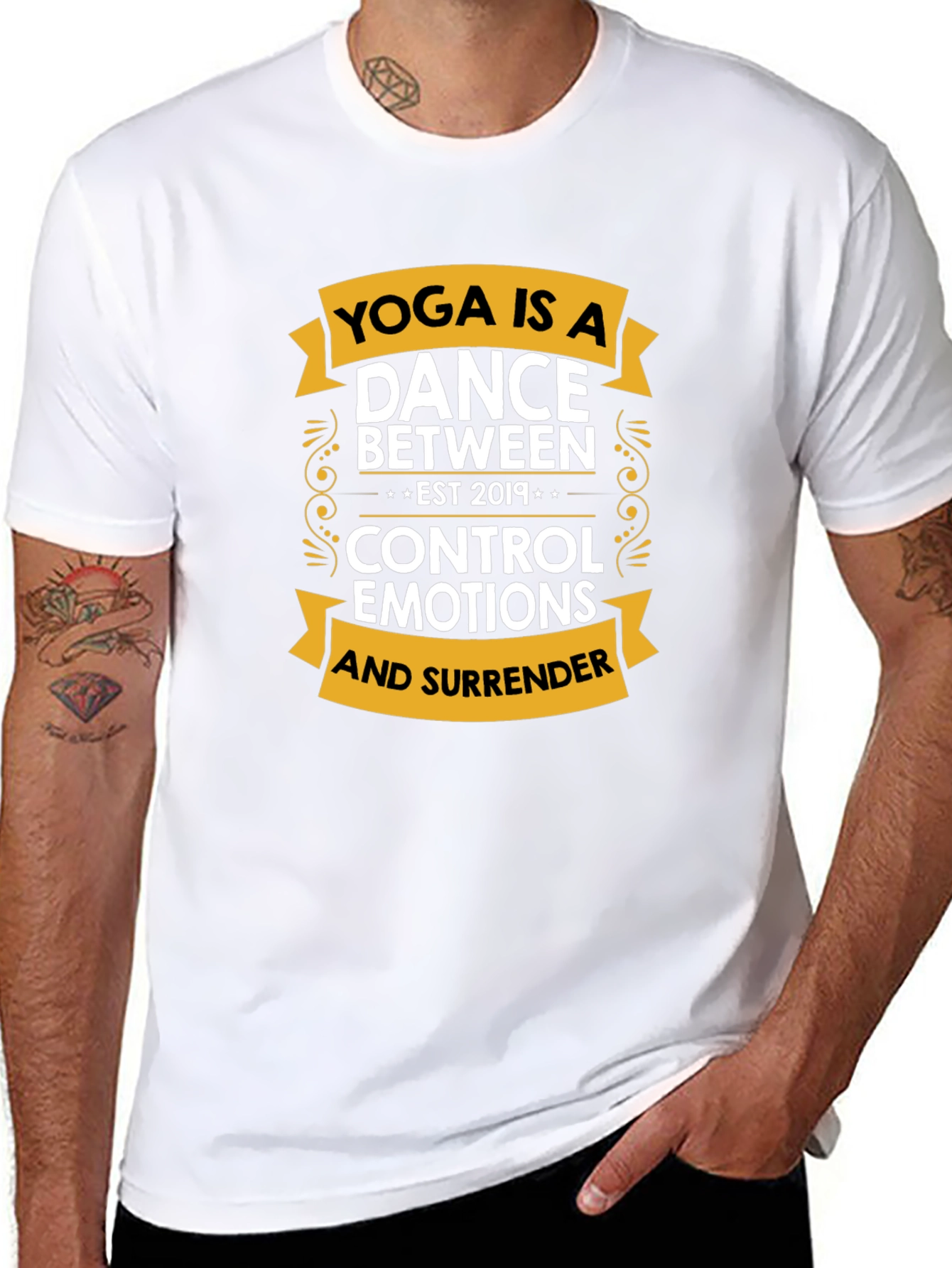 Yoga Dance T-Shirt - Control Emotions & Surrender