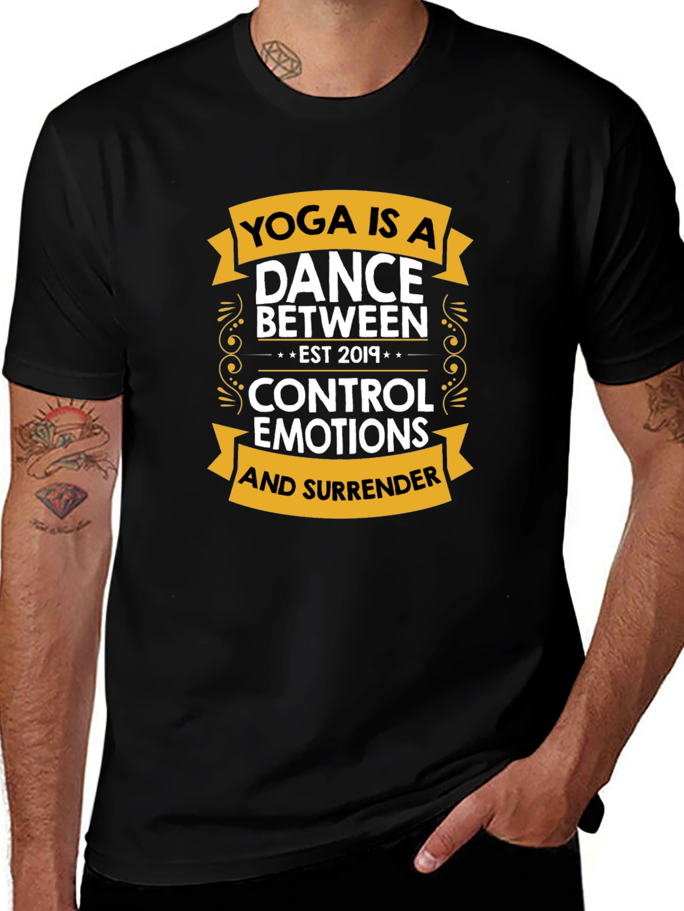 Yoga Dance T-Shirt - Control Emotions & Surrender
