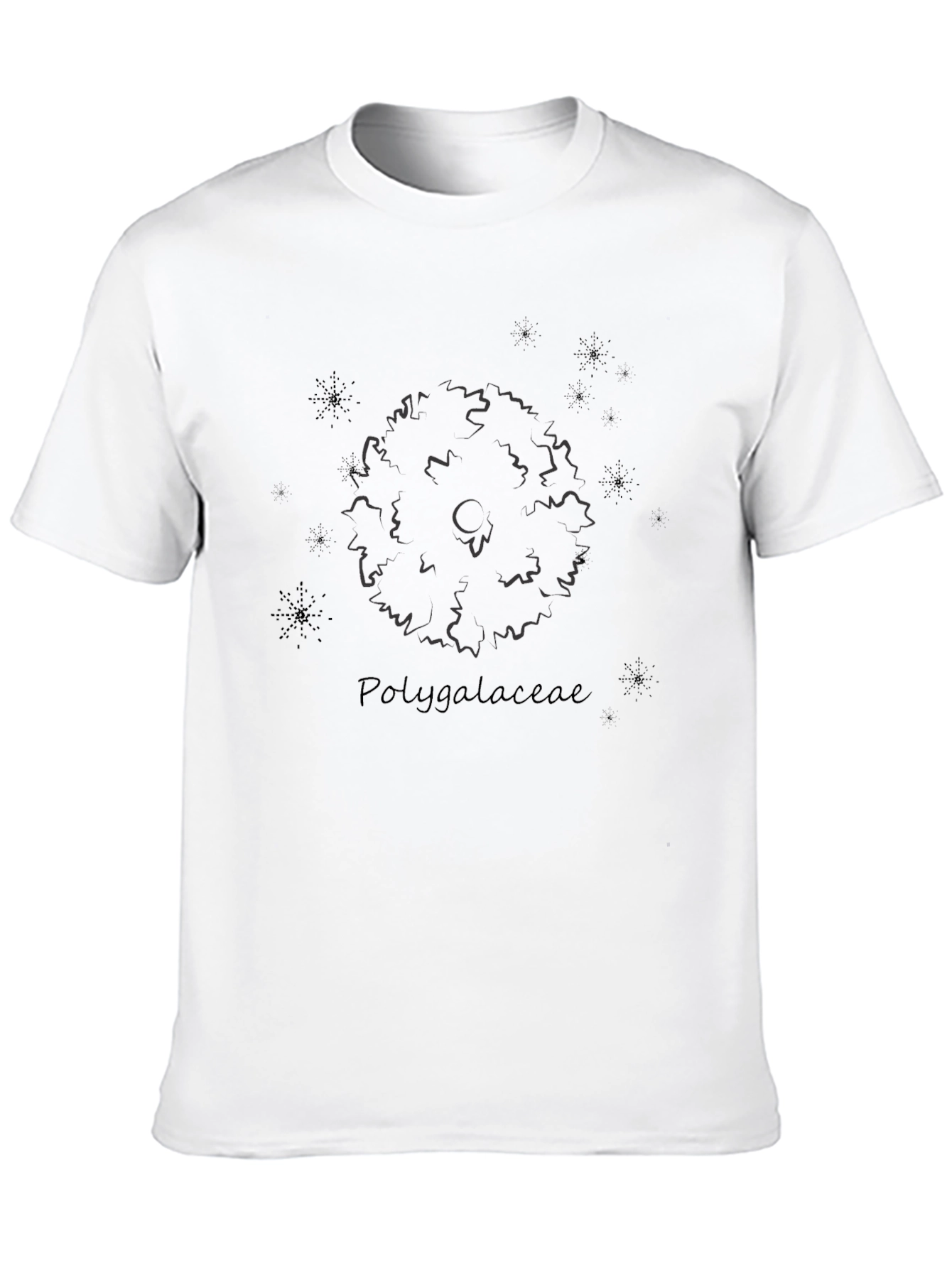 Polygala T-Shirt - Unique Botanical Design