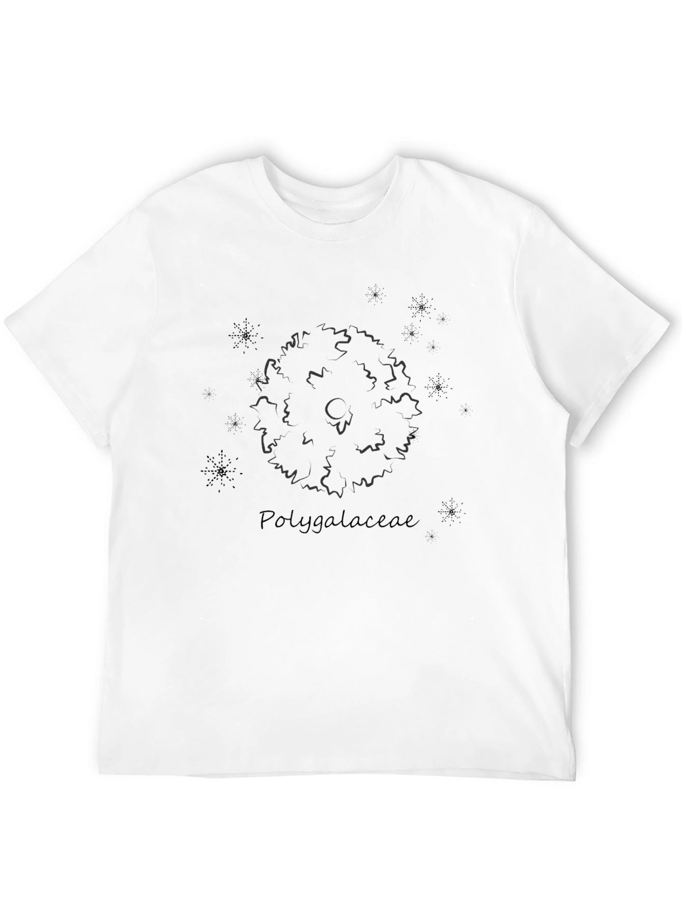 Polygala T-Shirt - Unique Botanical Design