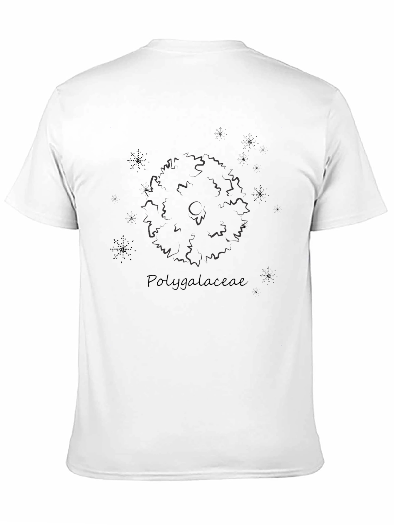 Polygala T-Shirt - Unique Botanical Design