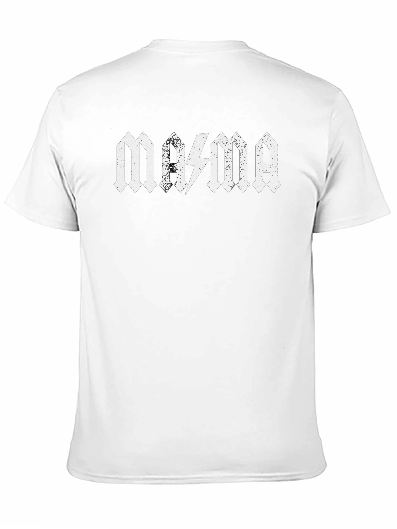 Mama AC/DC Inspired Black T-Shirt