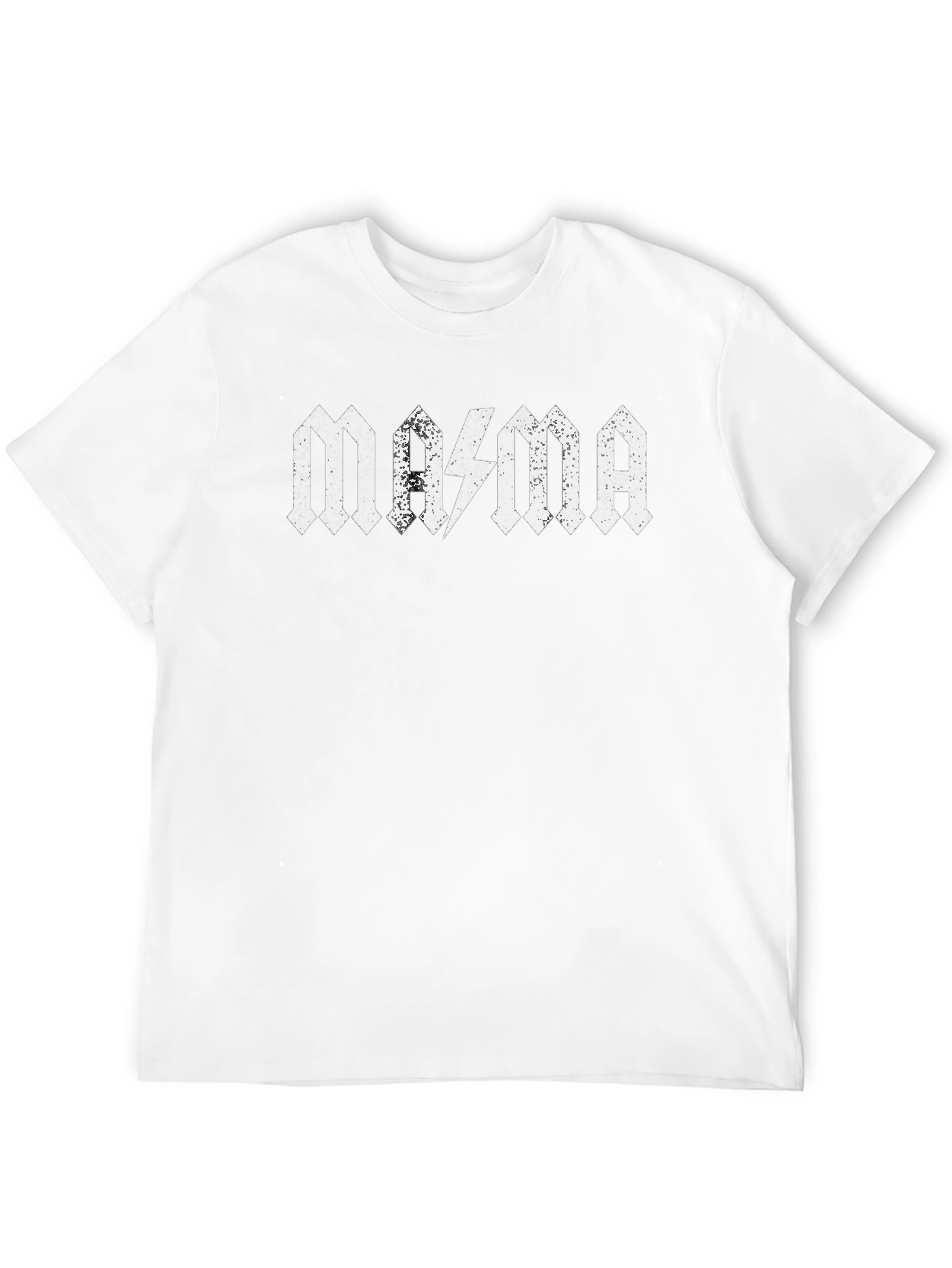 Mama AC/DC Inspired Black T-Shirt