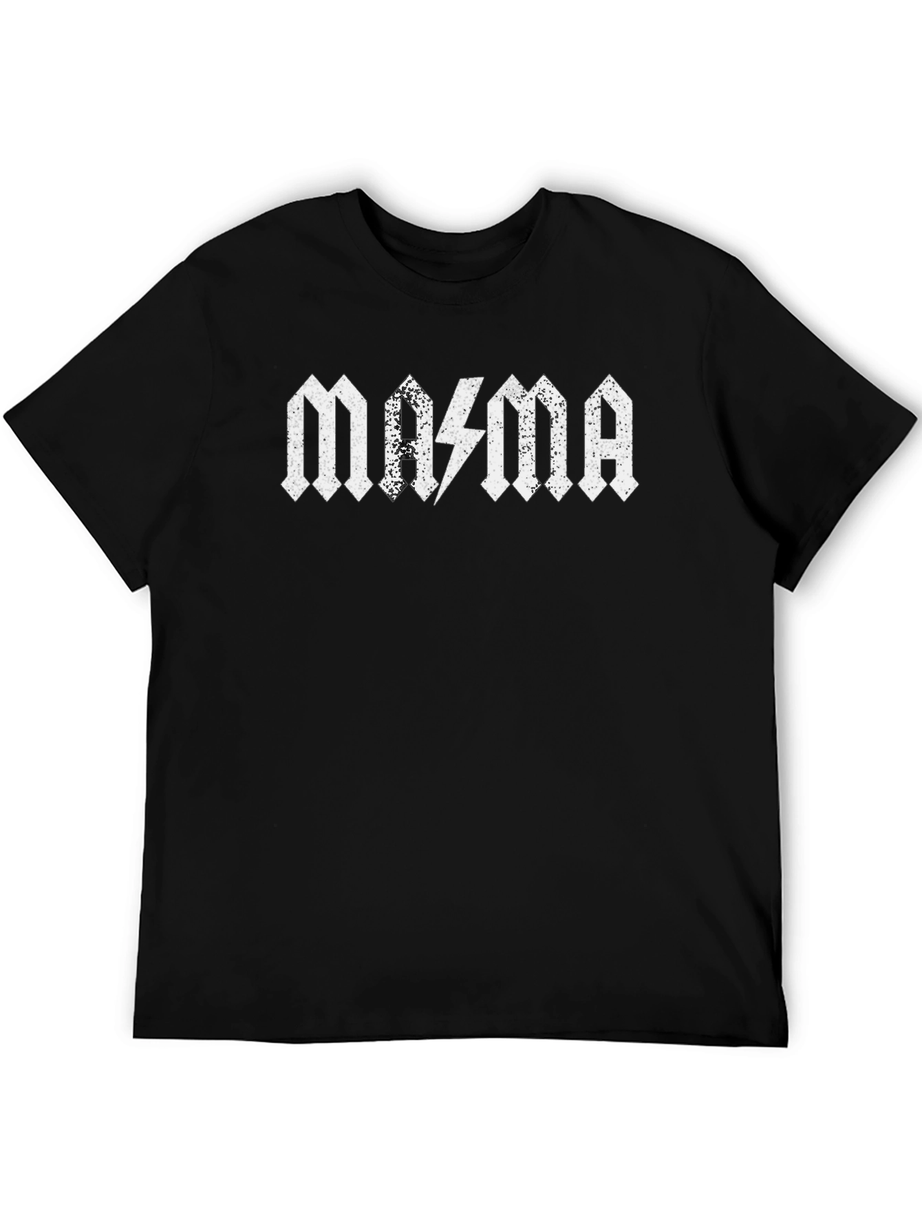 Mama AC/DC Inspired Black T-Shirt