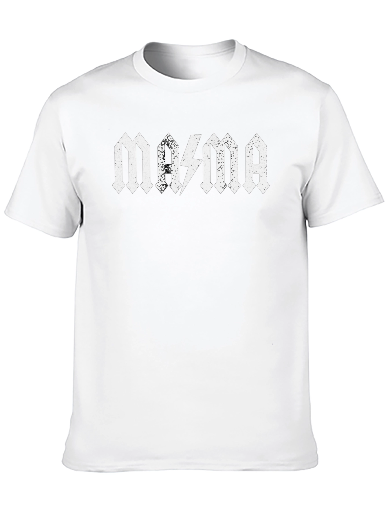 Mama AC/DC Inspired Black T-Shirt