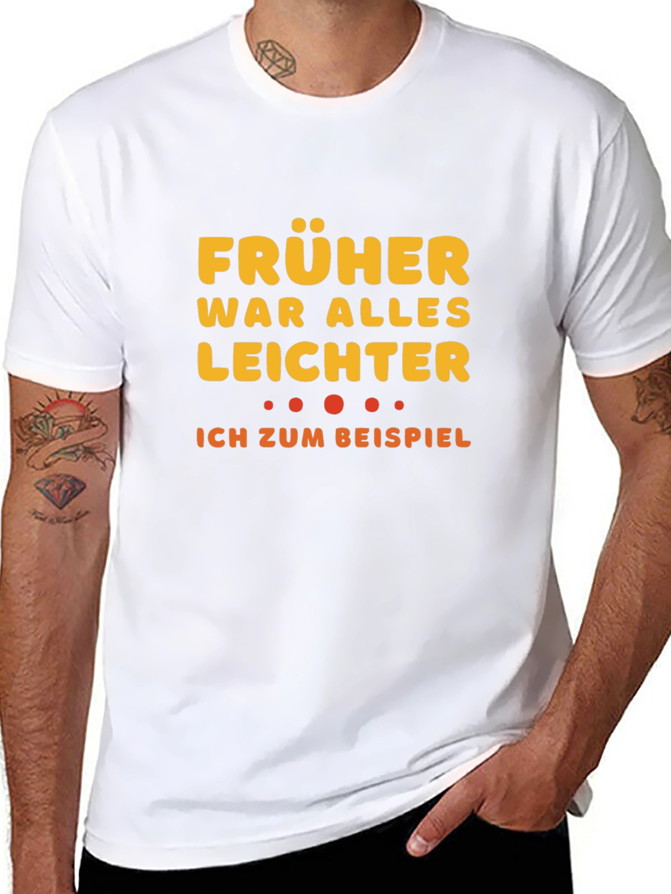 Funny German Früher War Alles Leichter T-Shirt