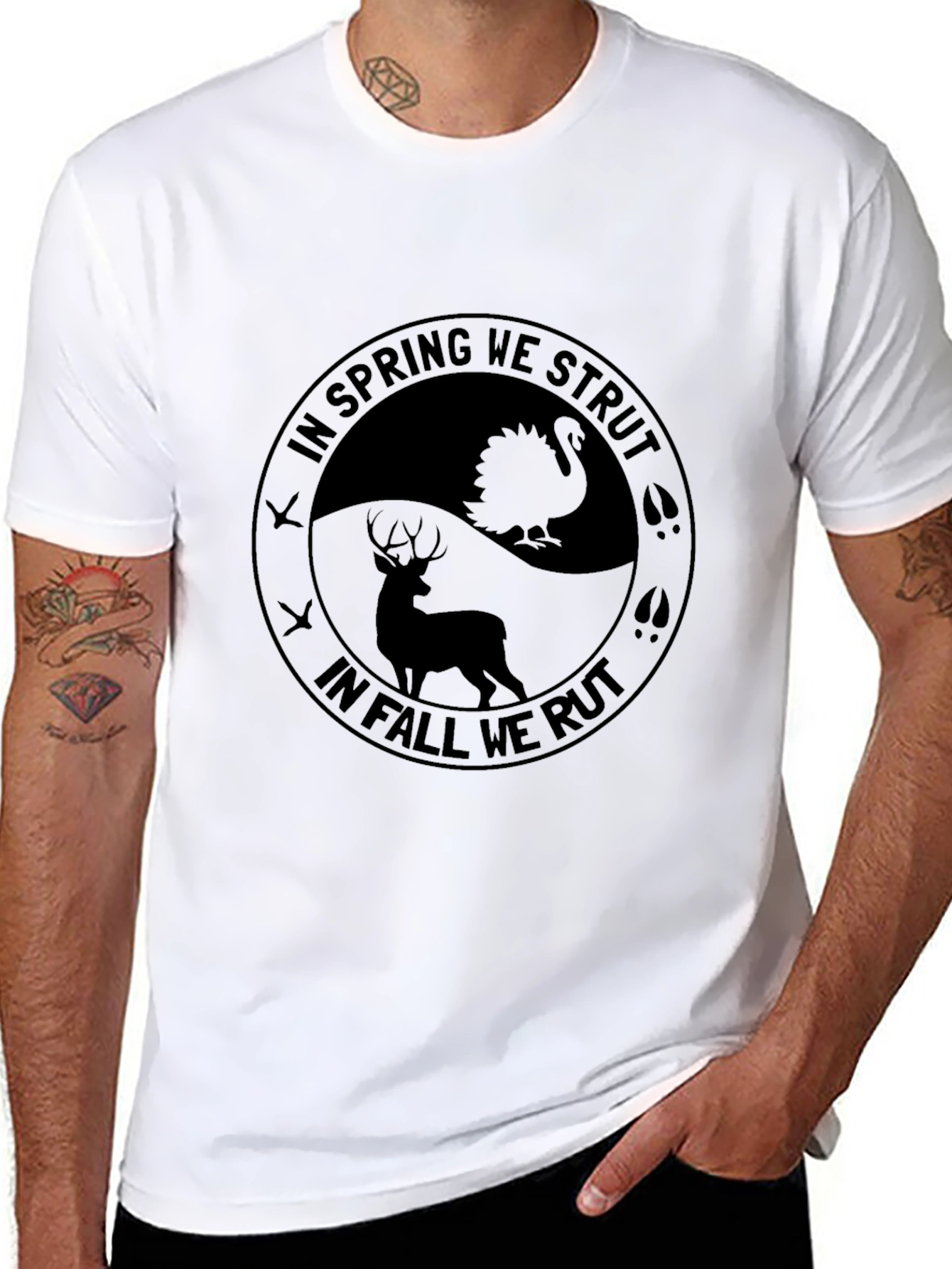 Hunting Season T-Shirt - Strut & Rut Design