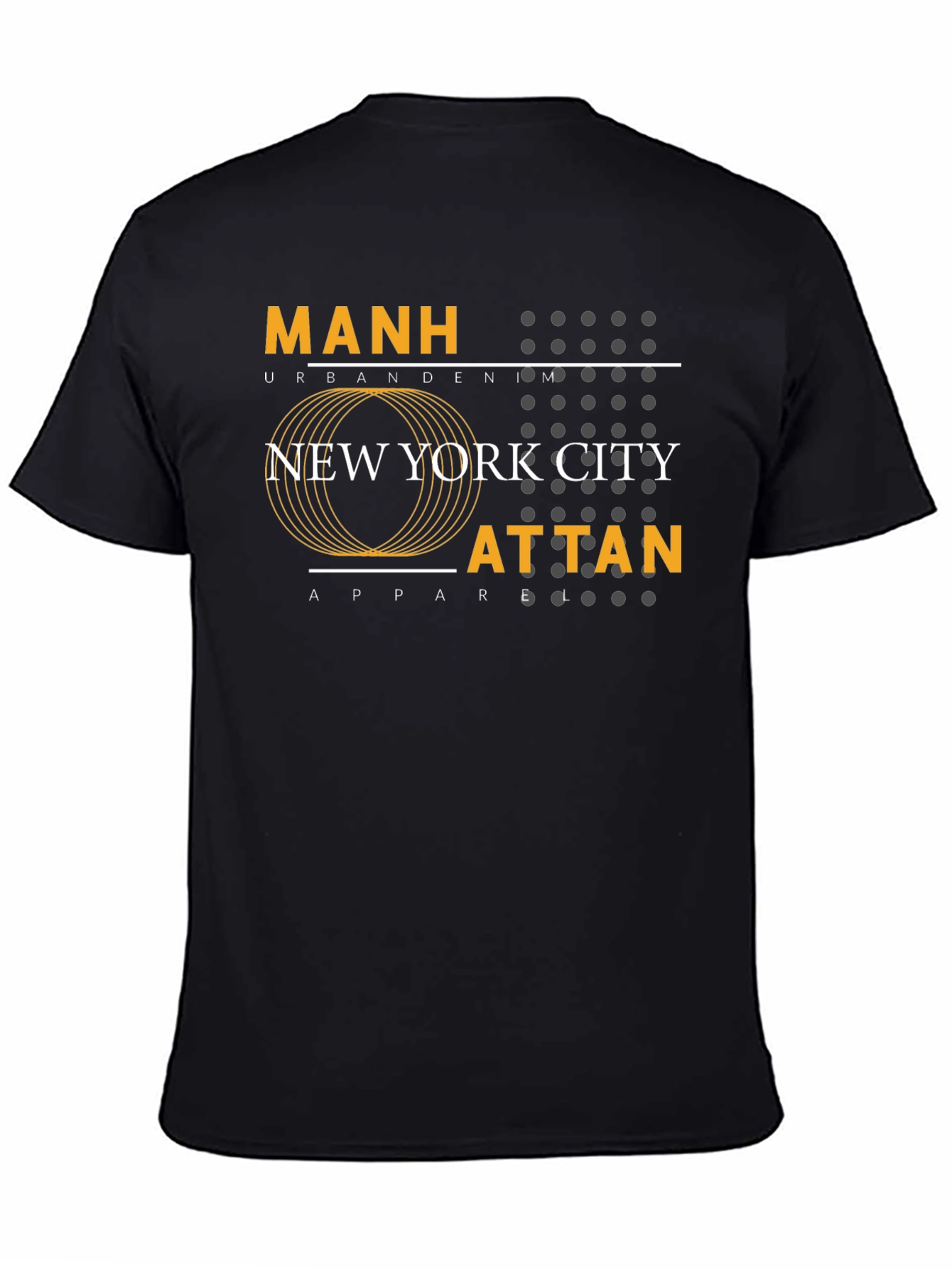 Manhattan NYC Urban Graphic Tee