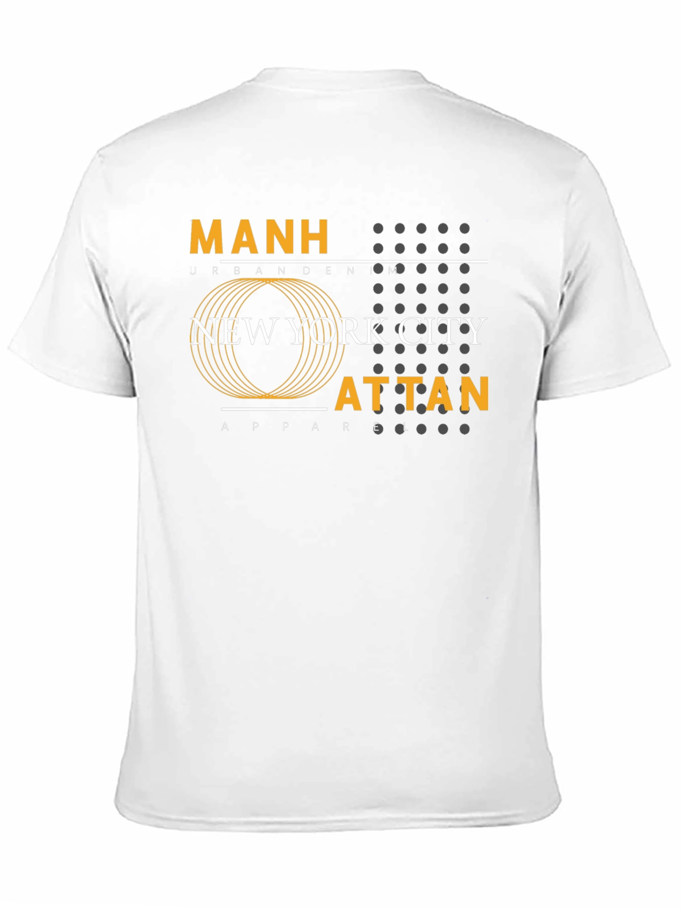 Manhattan NYC Urban Graphic Tee