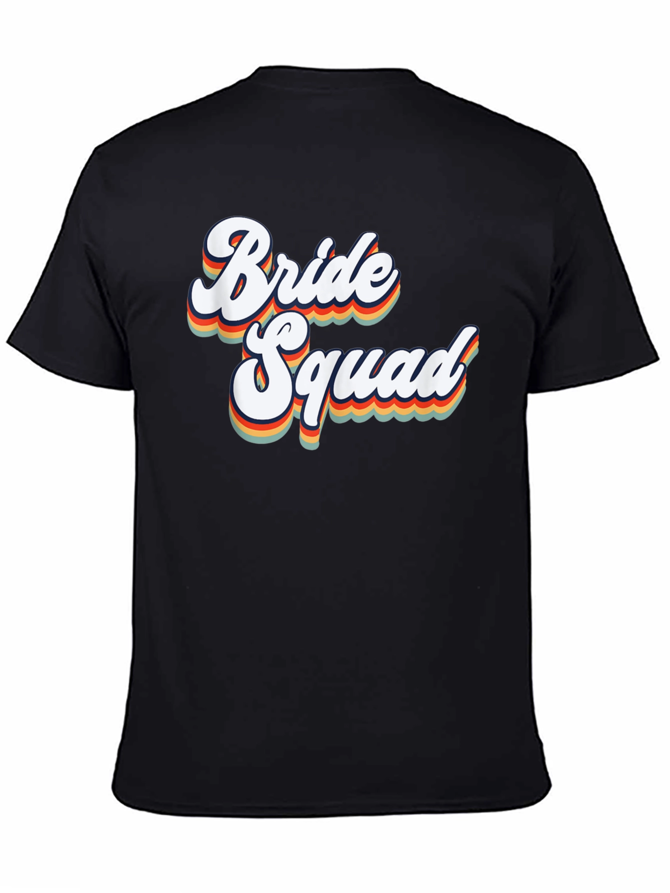 Bride Squad Retro T-Shirt