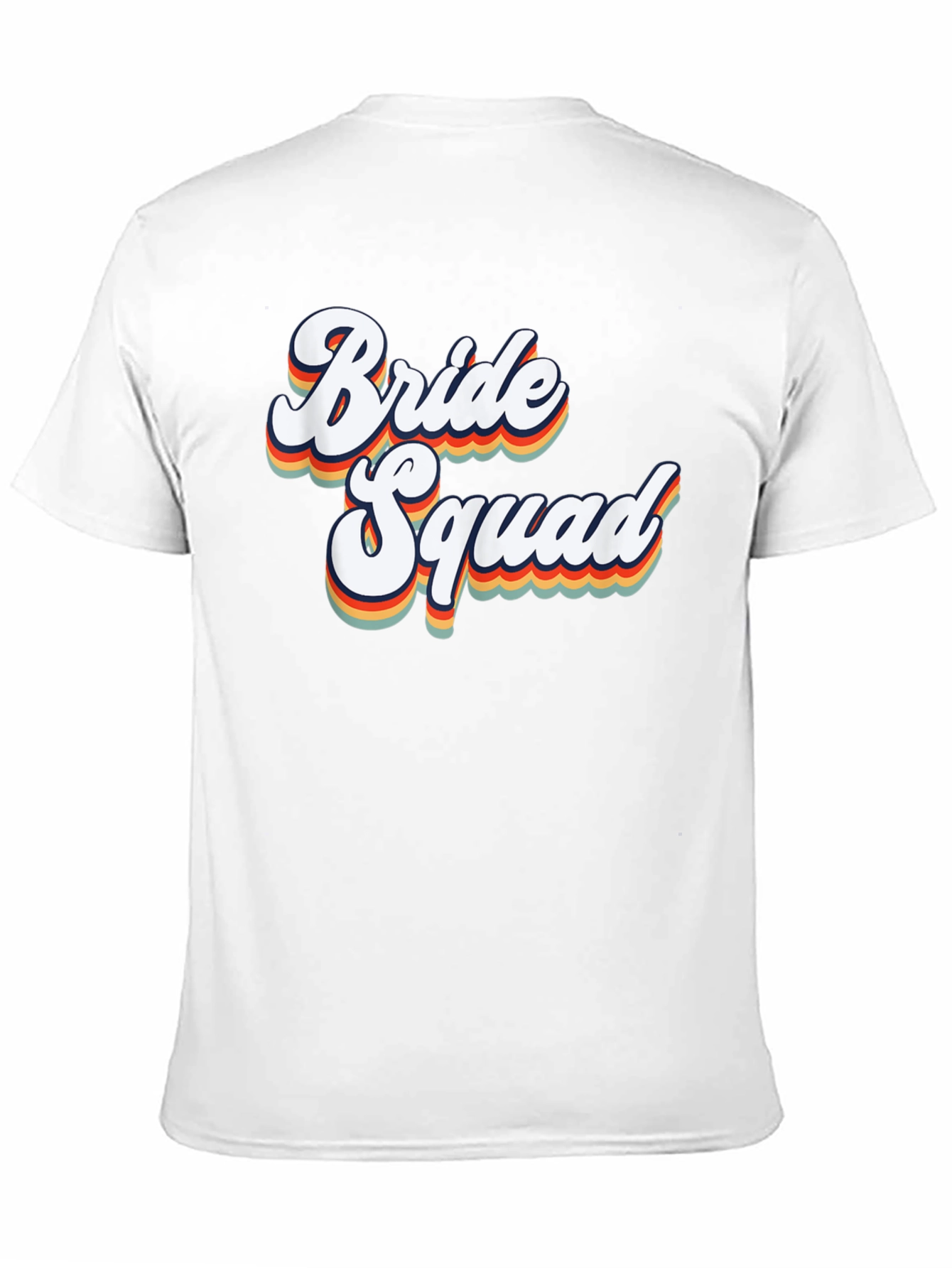 Bride Squad Retro T-Shirt