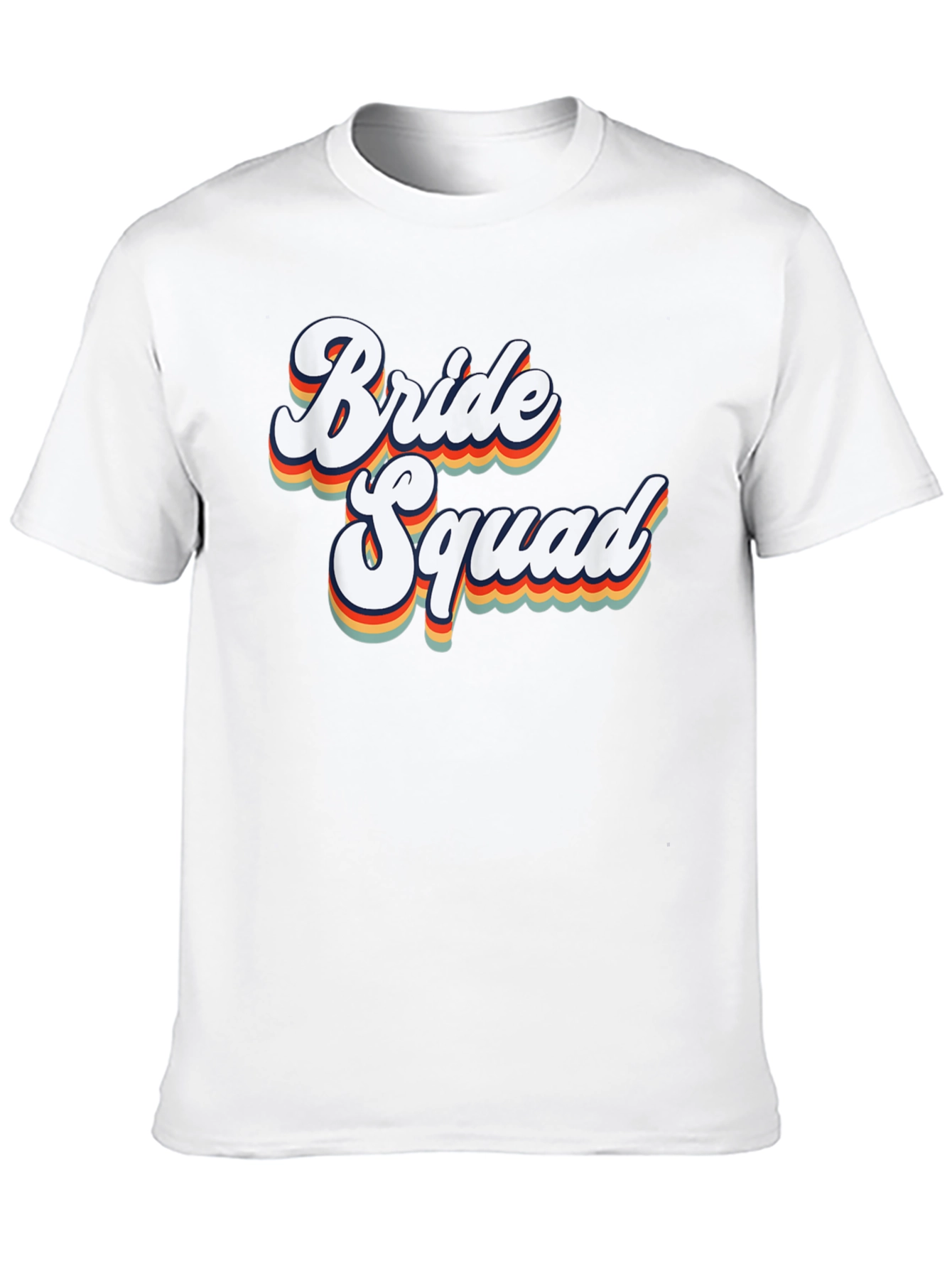 Bride Squad Retro T-Shirt