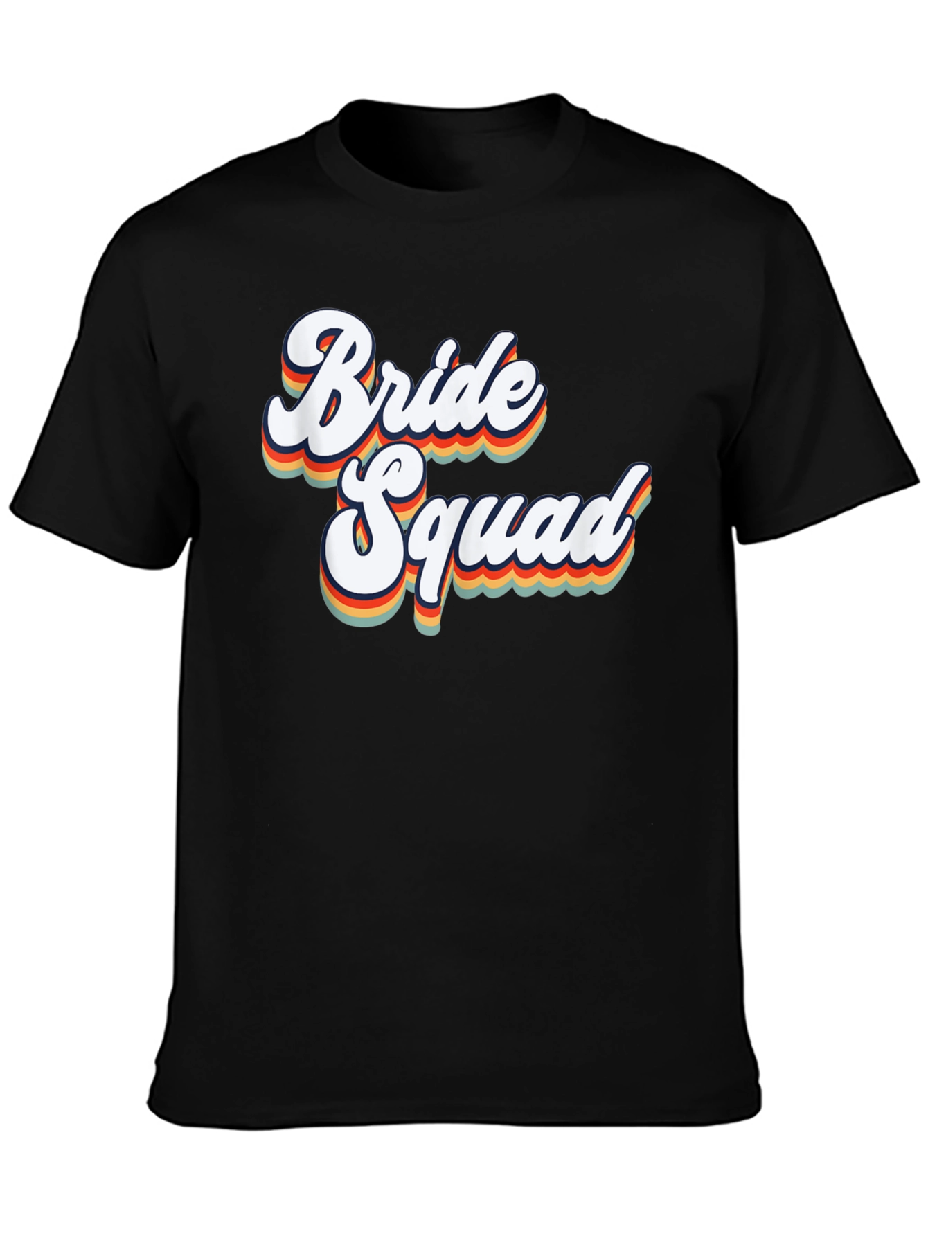 Bride Squad Retro T-Shirt
