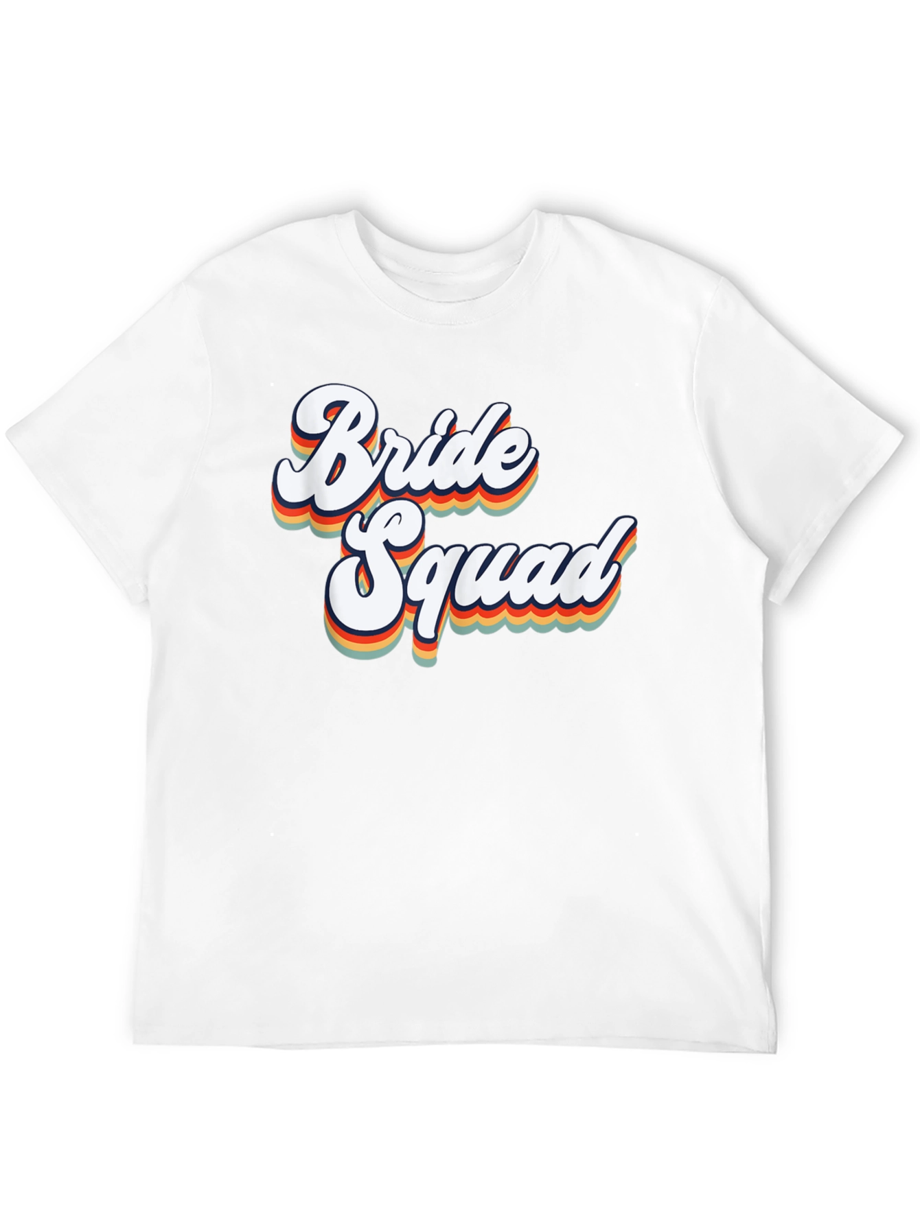 Bride Squad Retro T-Shirt