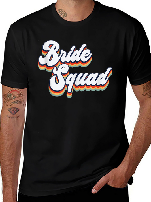 Bride Squad Retro T-Shirt
