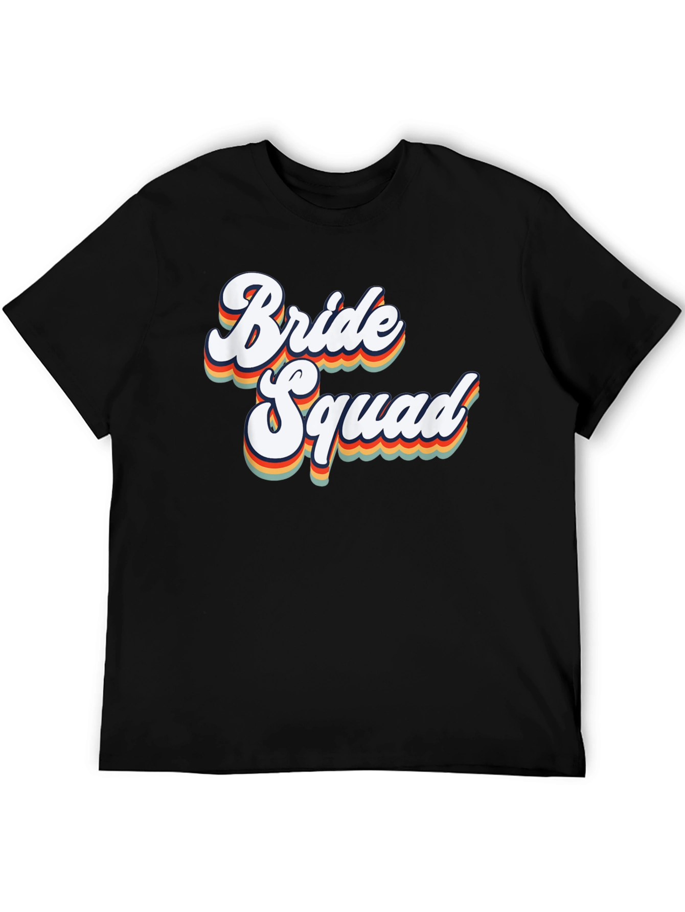 Bride Squad Retro T-Shirt
