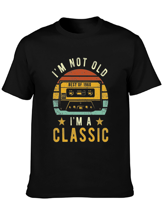 Retro 1960 Cassette Graphic T-Shirt