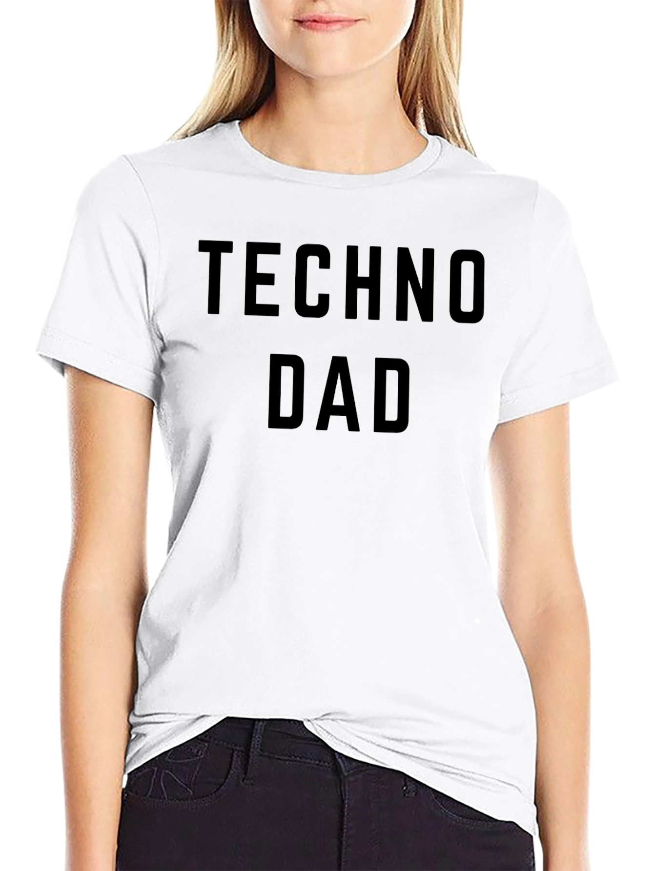 Techno Dad T-Shirt - Cool Fathers Day Gift