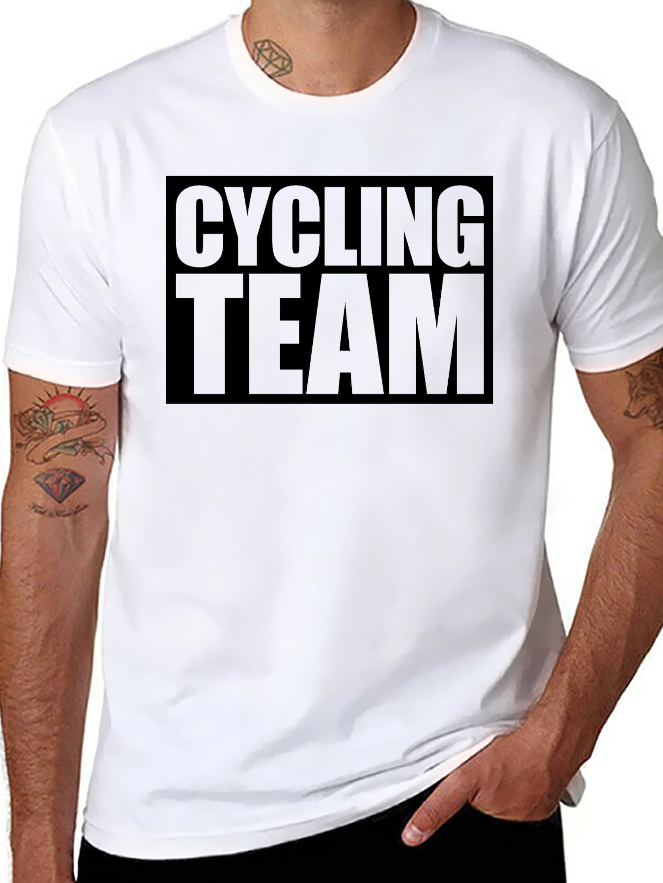 Cycling Team T-Shirt - Sportswear Apparel