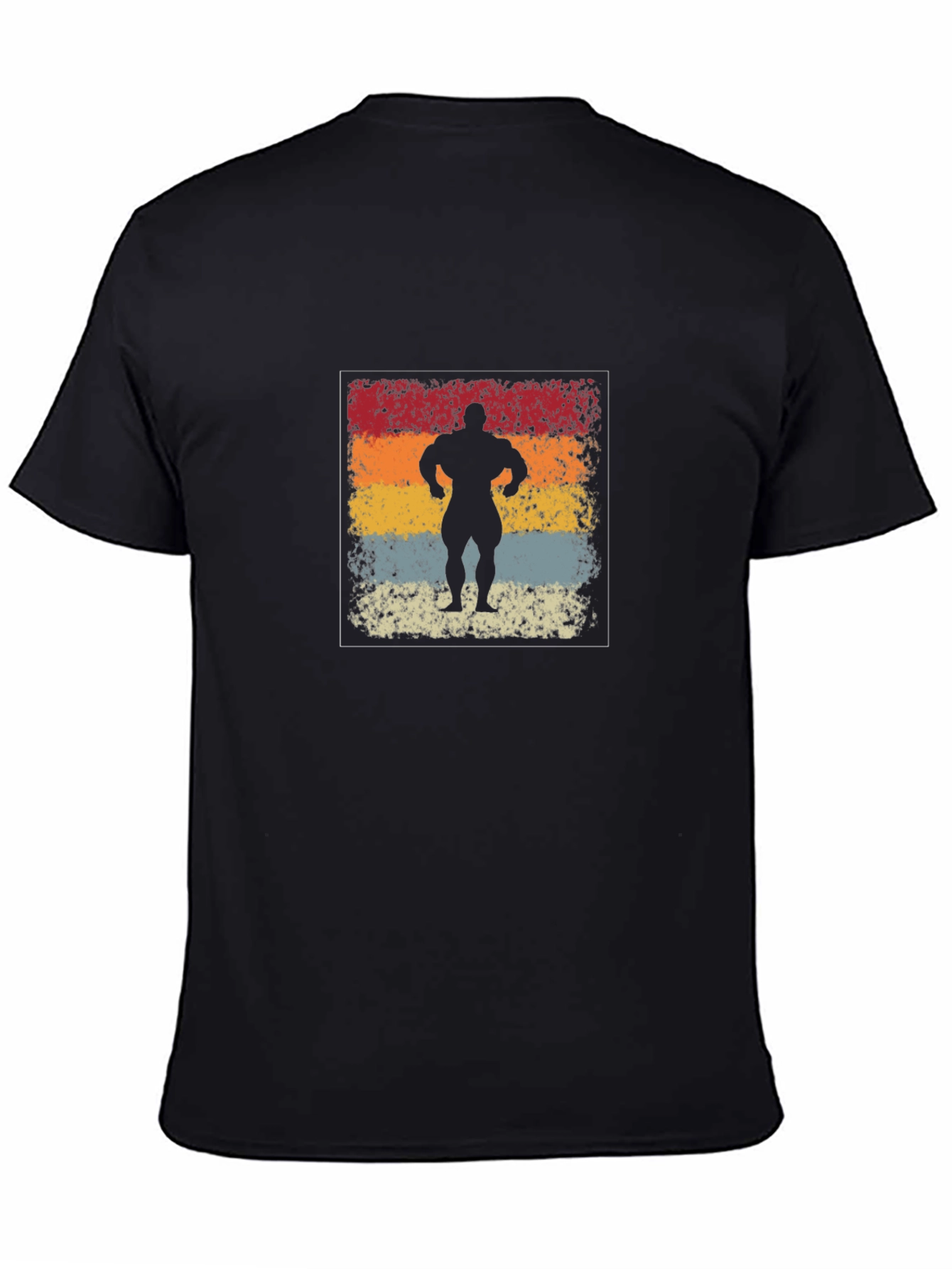 Retro Bodybuilder Graphic T-Shirt