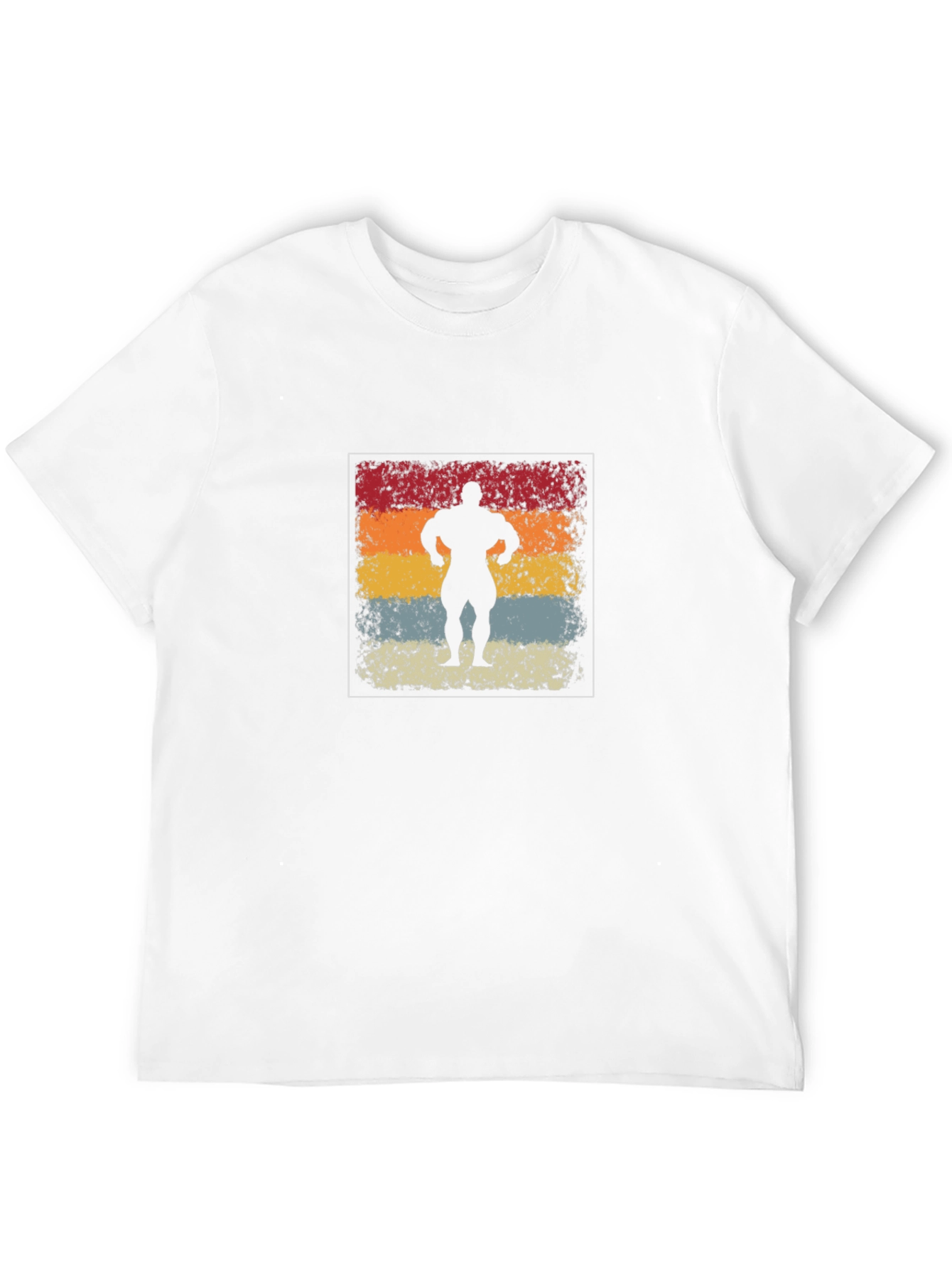Retro Bodybuilder Graphic T-Shirt