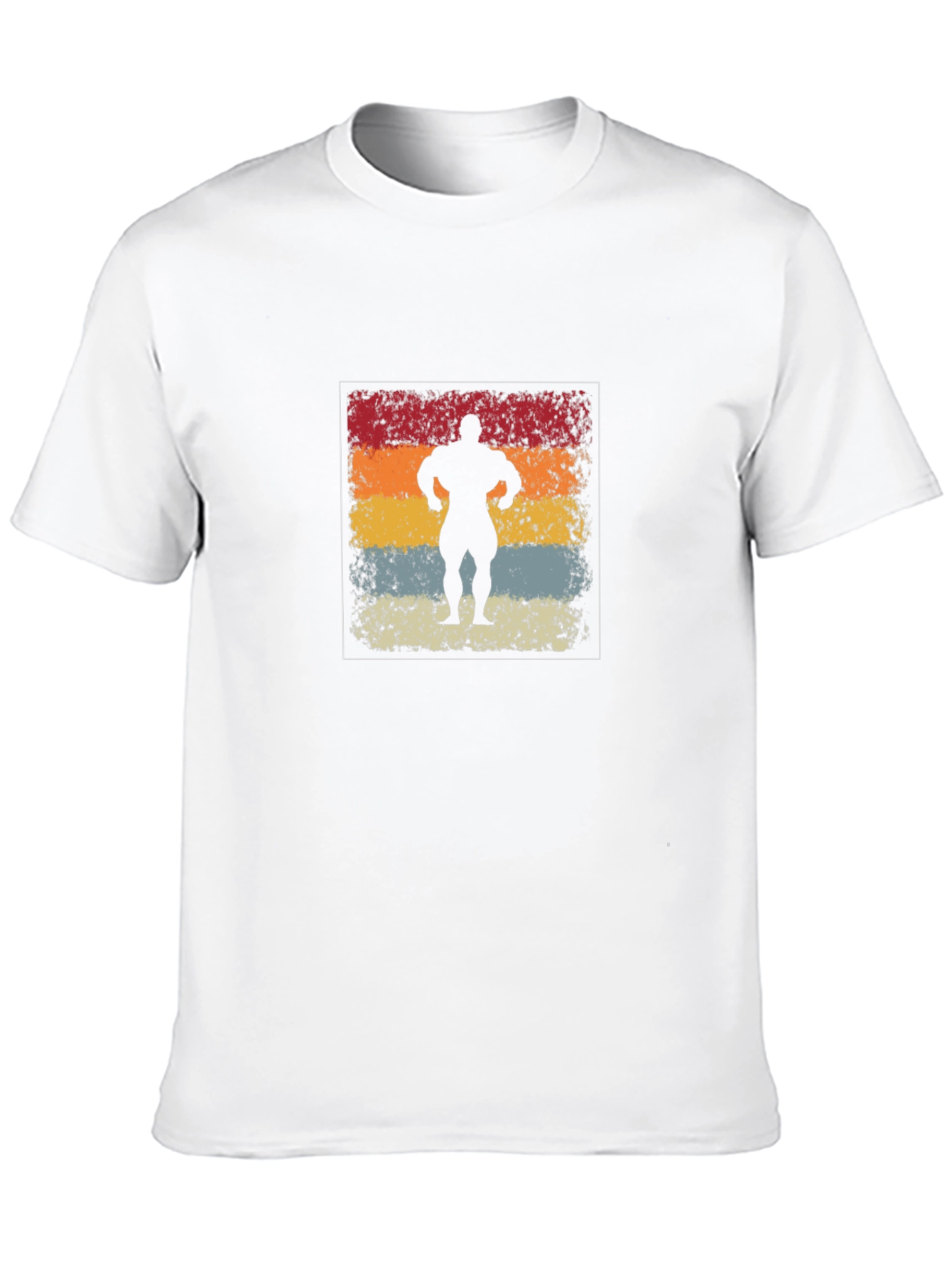 Retro Bodybuilder Graphic T-Shirt
