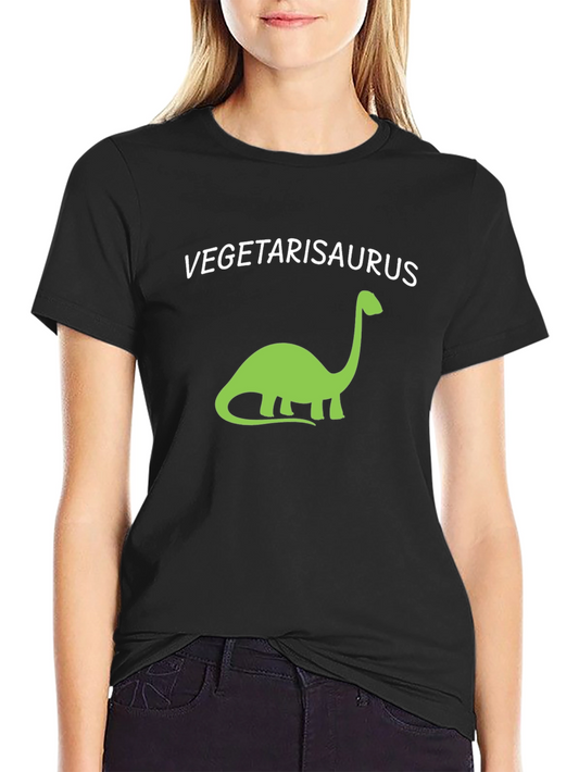 Vegetarisaurus T-Shirt - Vegan Dinosaur Tee