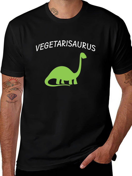 Vegetarisaurus T-Shirt - Vegan Dinosaur Tee
