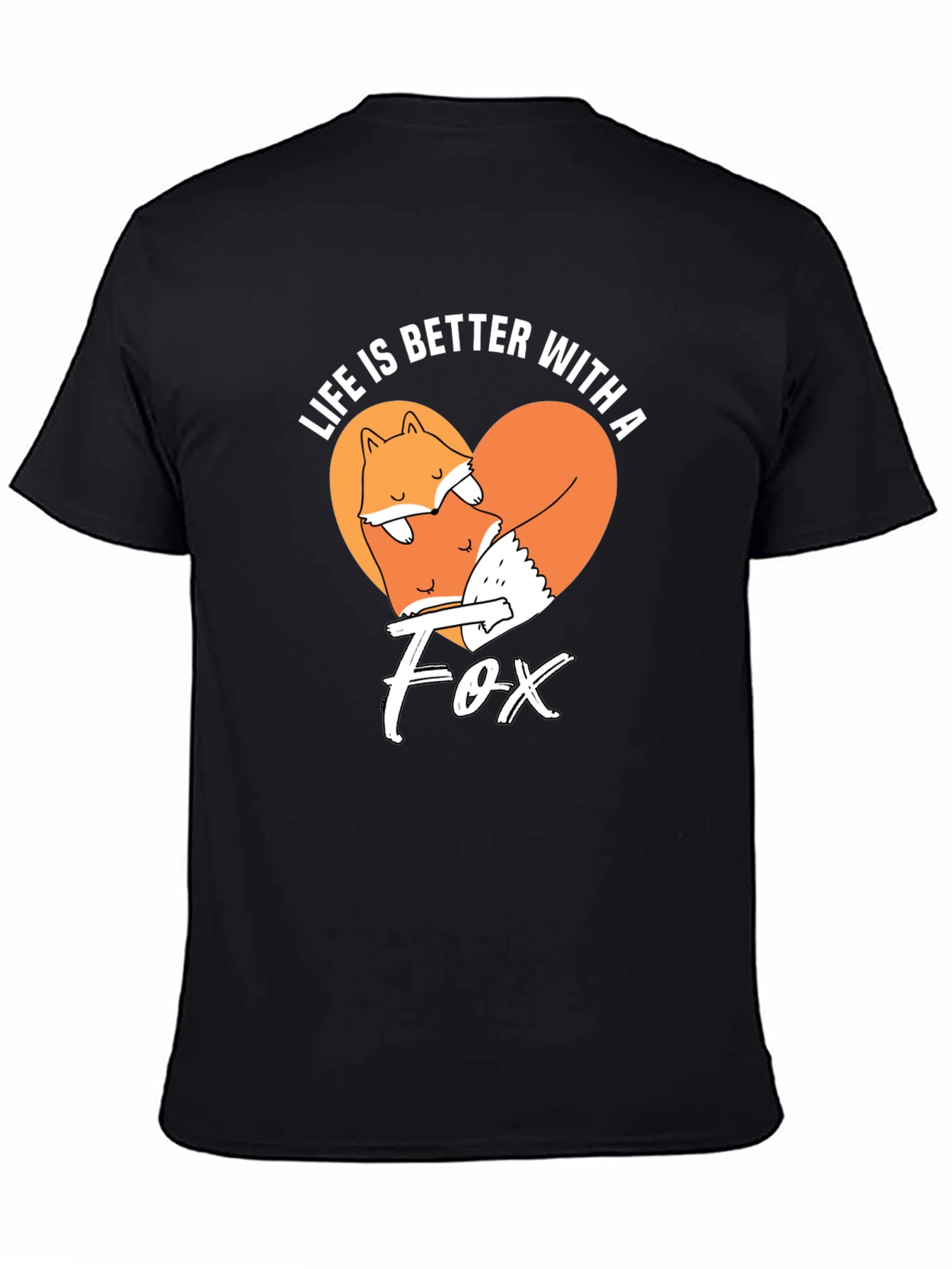 Life is Better With a Fox Graphic Tee