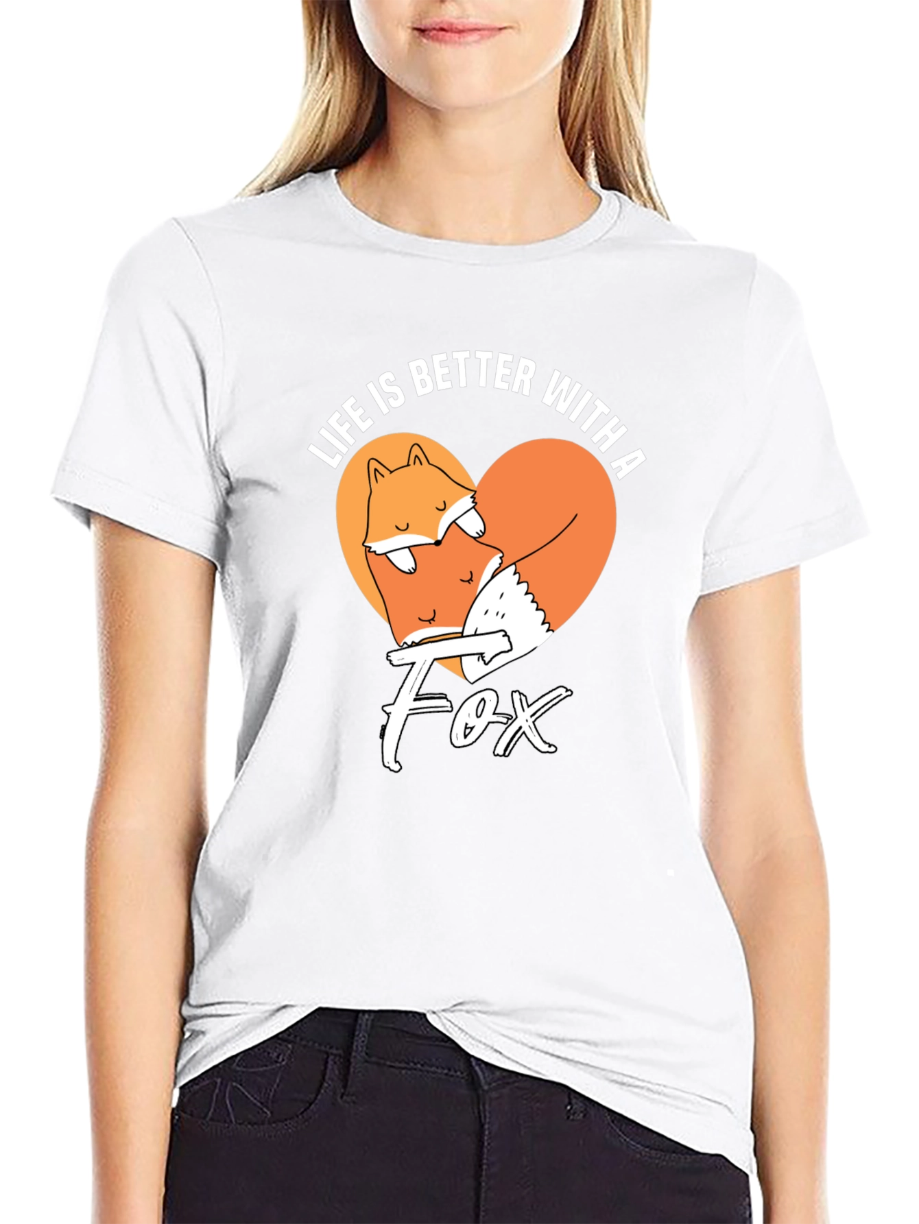Life is Better With a Fox Graphic Tee
