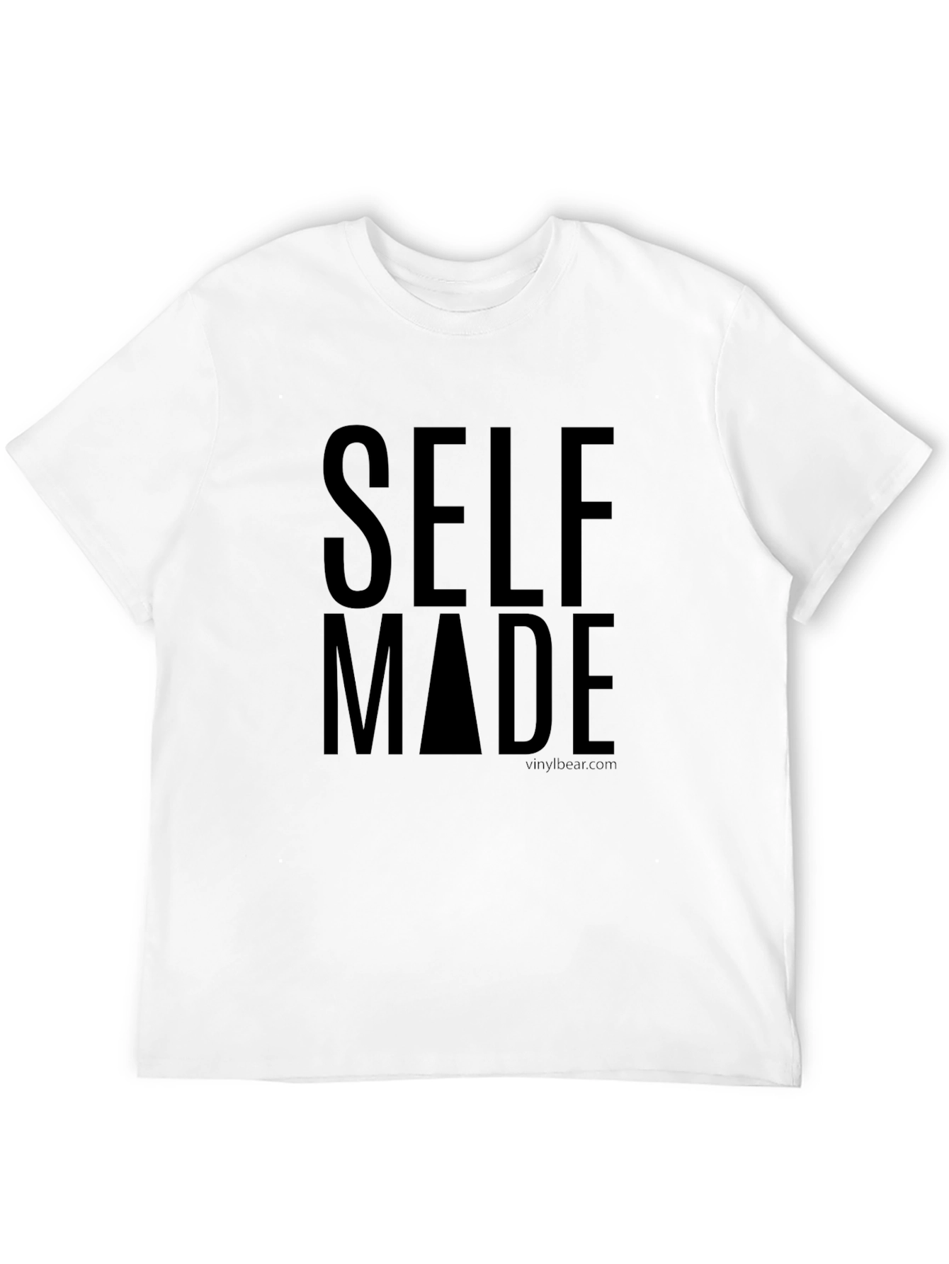 Self Made Graphic Tee - Black Crew Neck