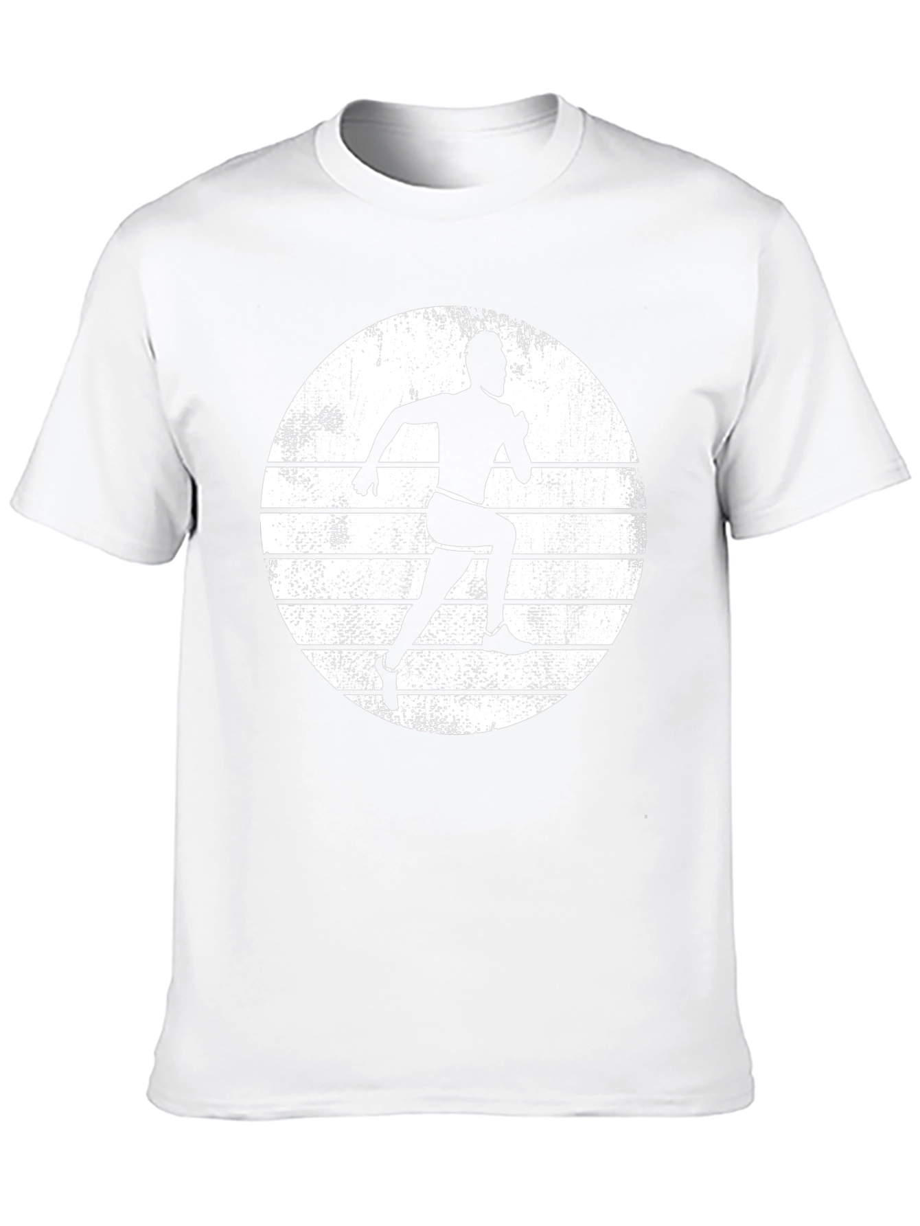 Runner Silhouette T-Shirt - Athletic Black Tee