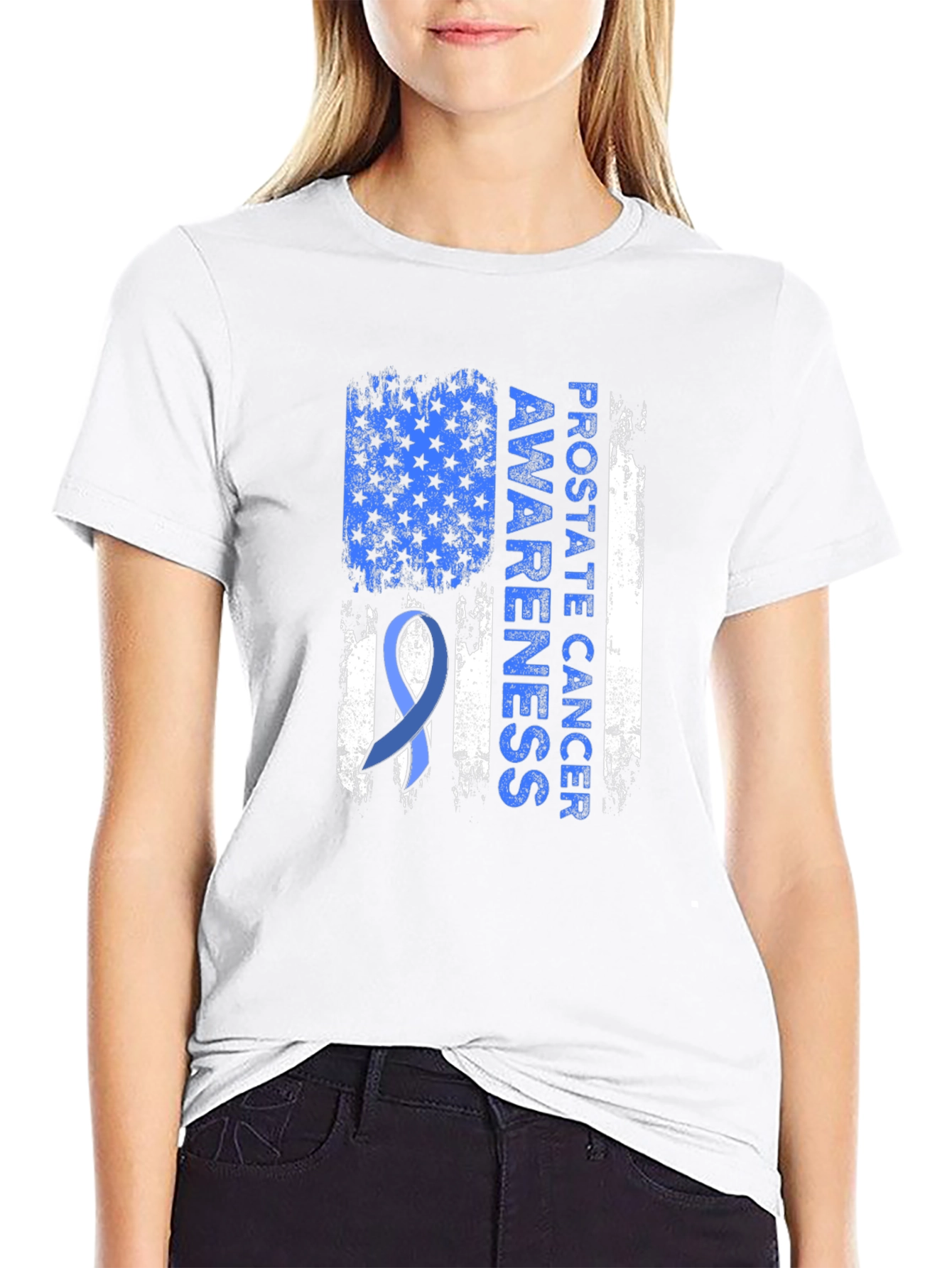 Prostate Cancer Awareness Graphic T-Shirt