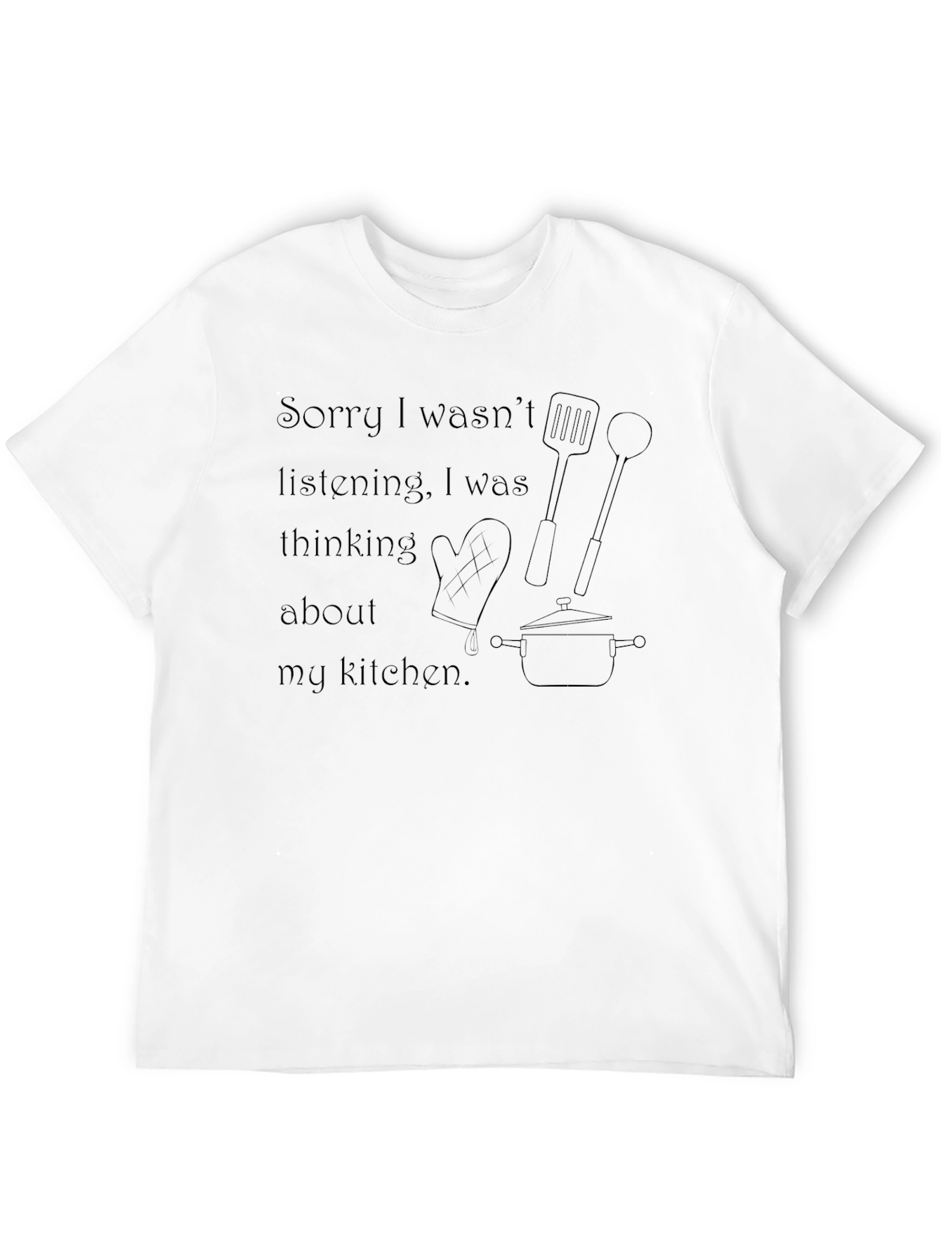 Kitchen Thoughts T-Shirt - Chef Apparel